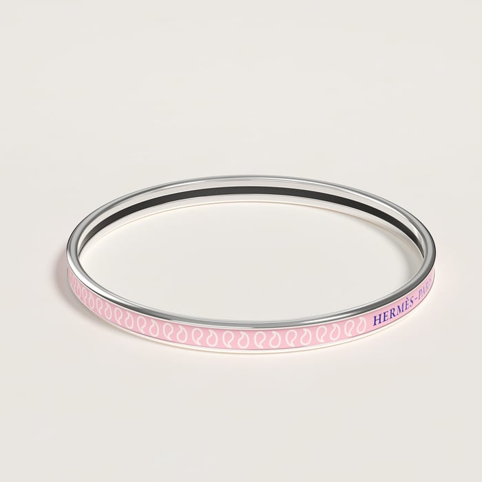Confettis Rose Palmettes Composees Bangle