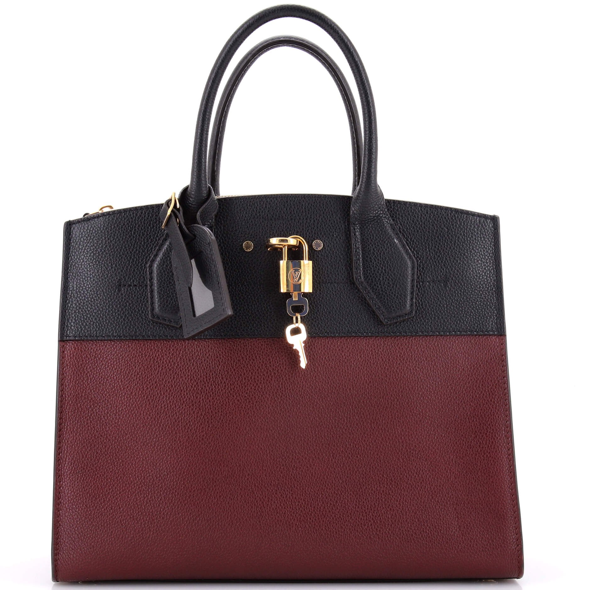 City Steamer Handbag Leather MM