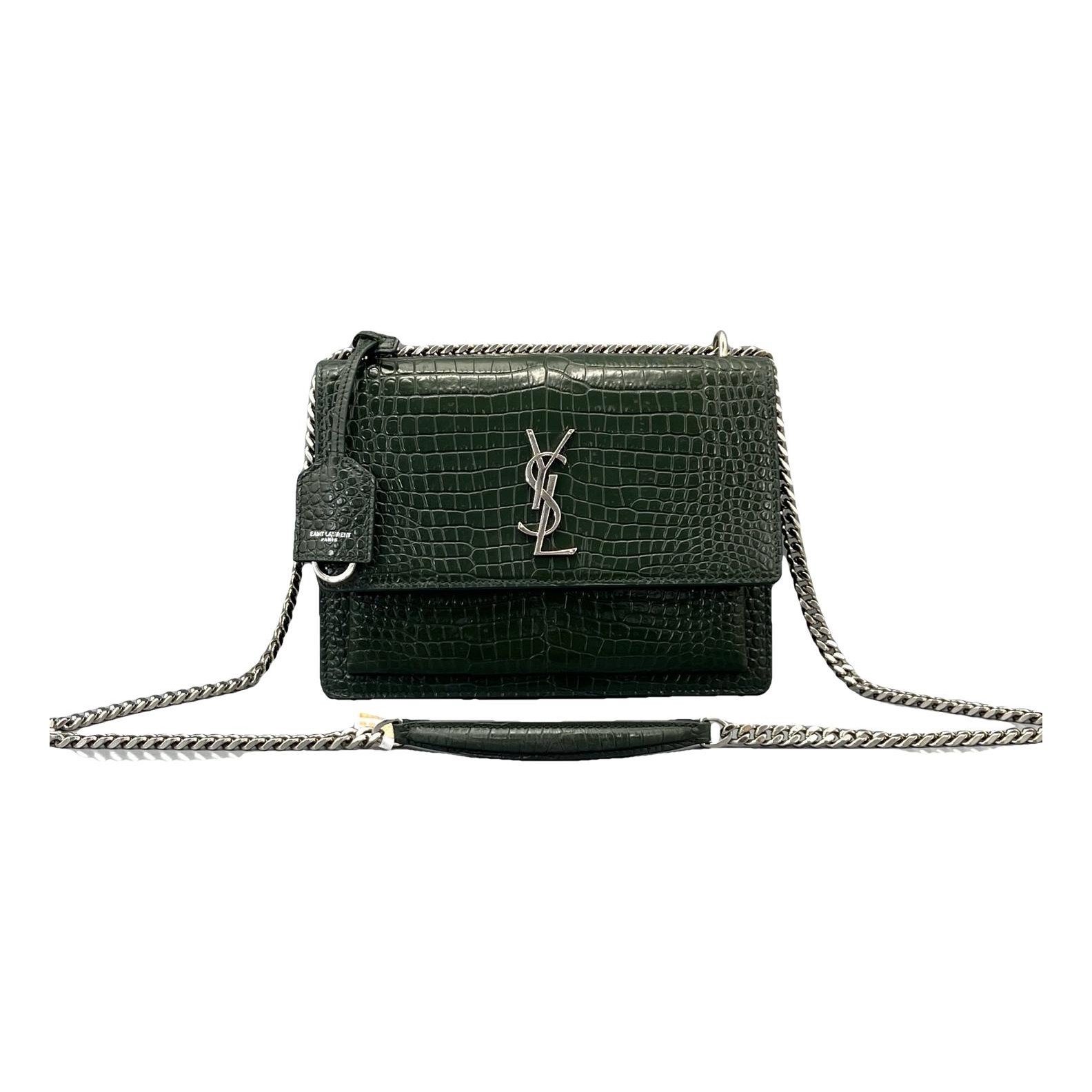 Sunset leather handbag