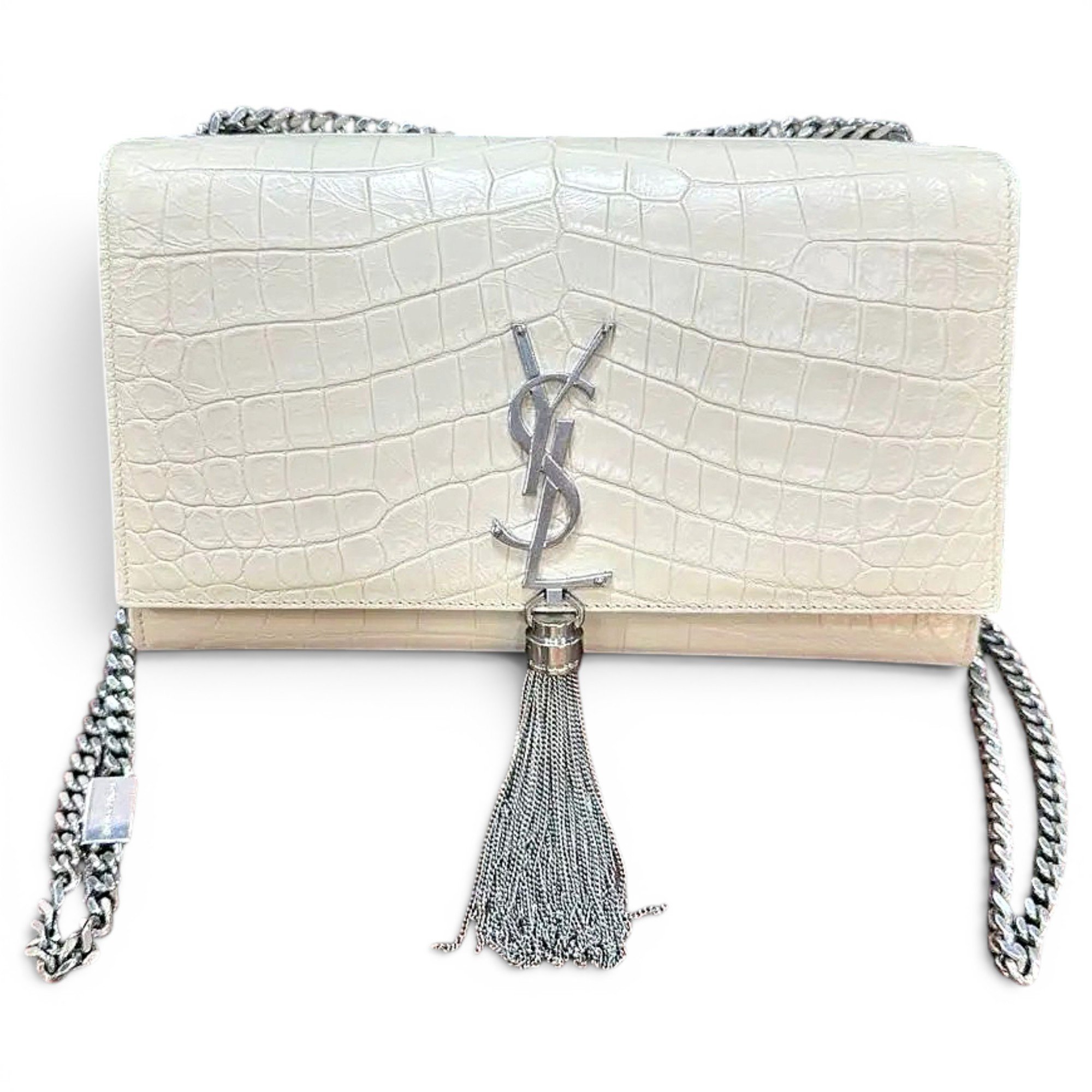 Pompom Kate leather crossbody bag