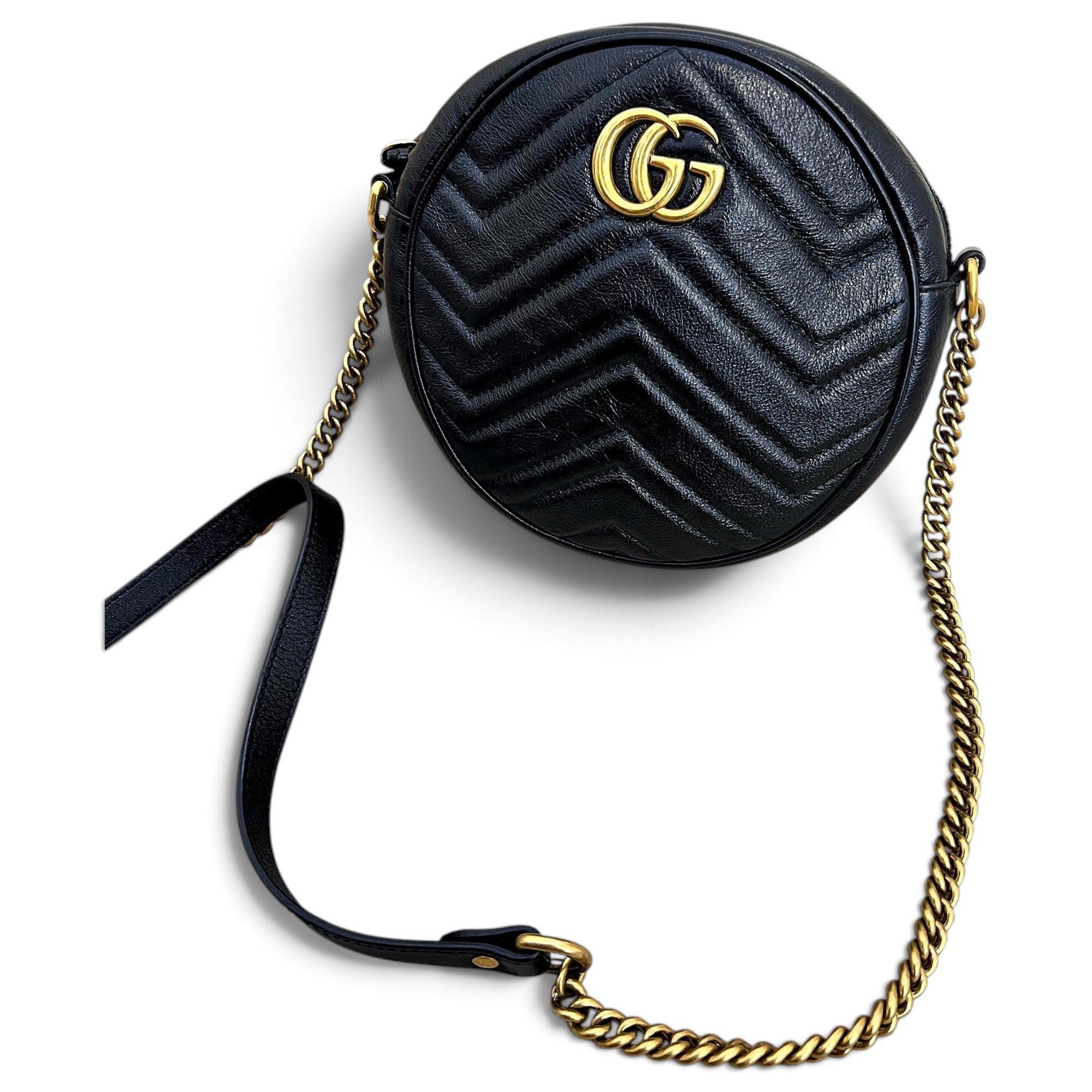 GG Marmont Circle leather handbag