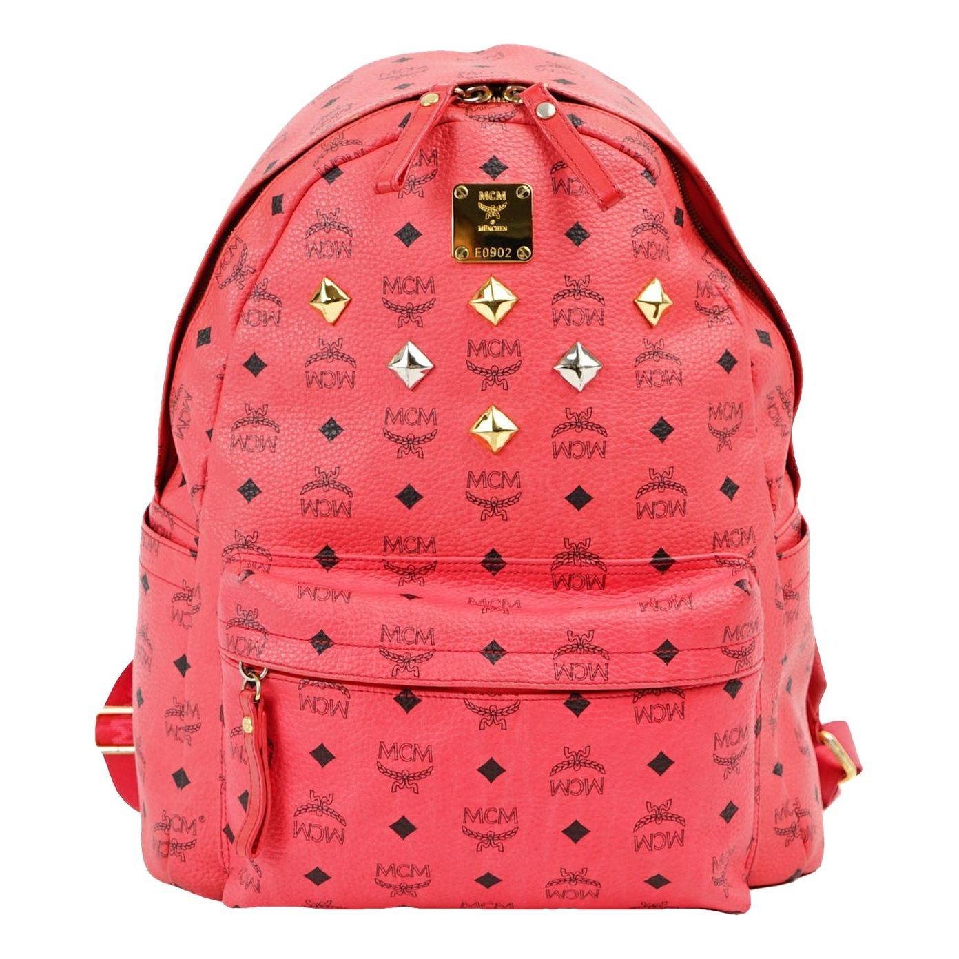 Leather backpack