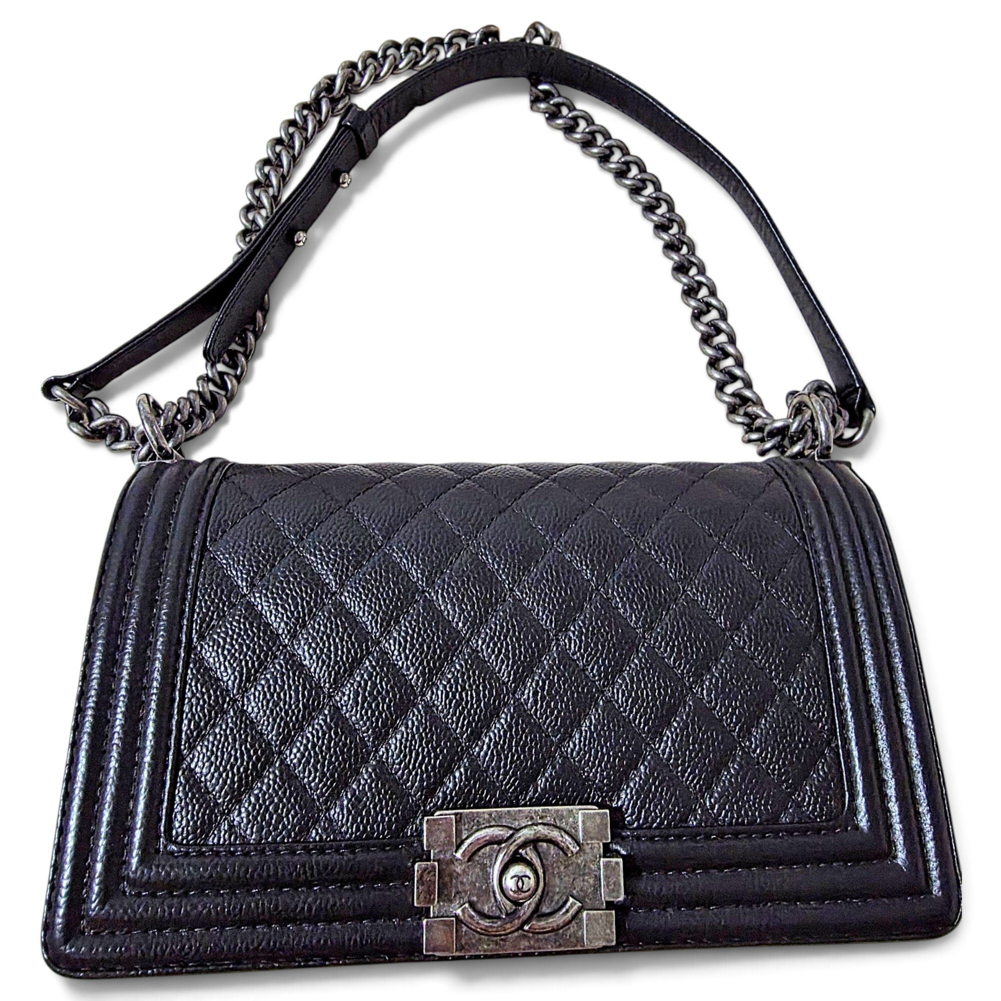 Boy leather handbag