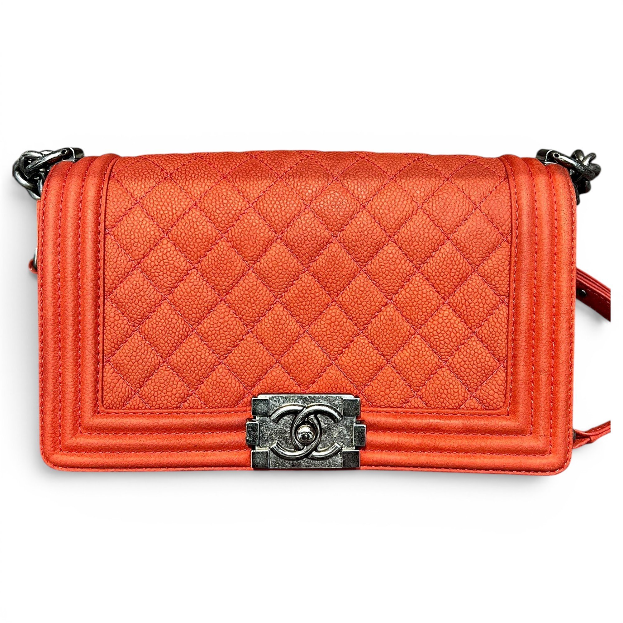 Boy leather crossbody bag