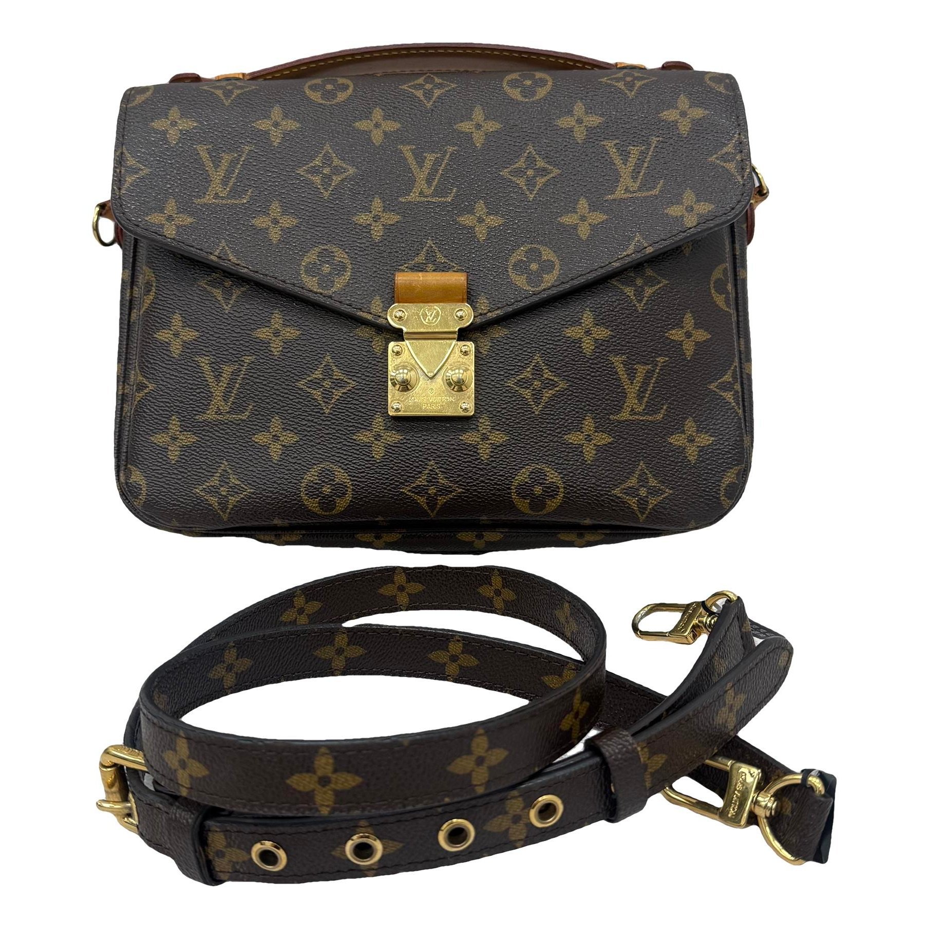 Metis leather handbag