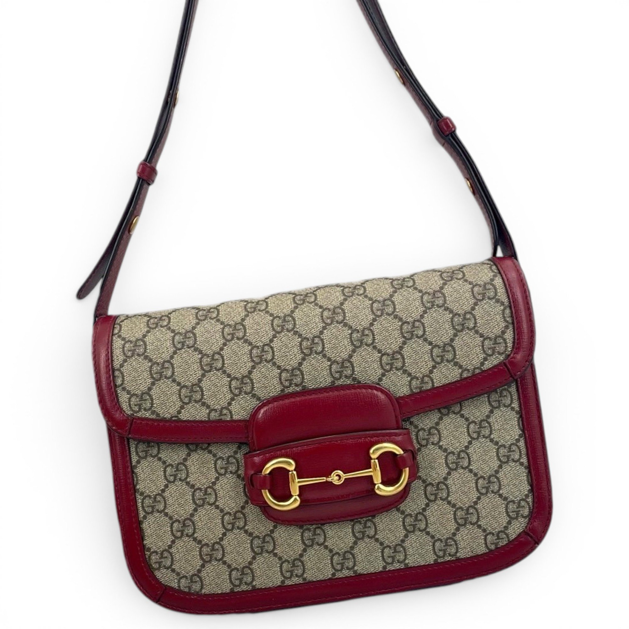 1955 leather handbag