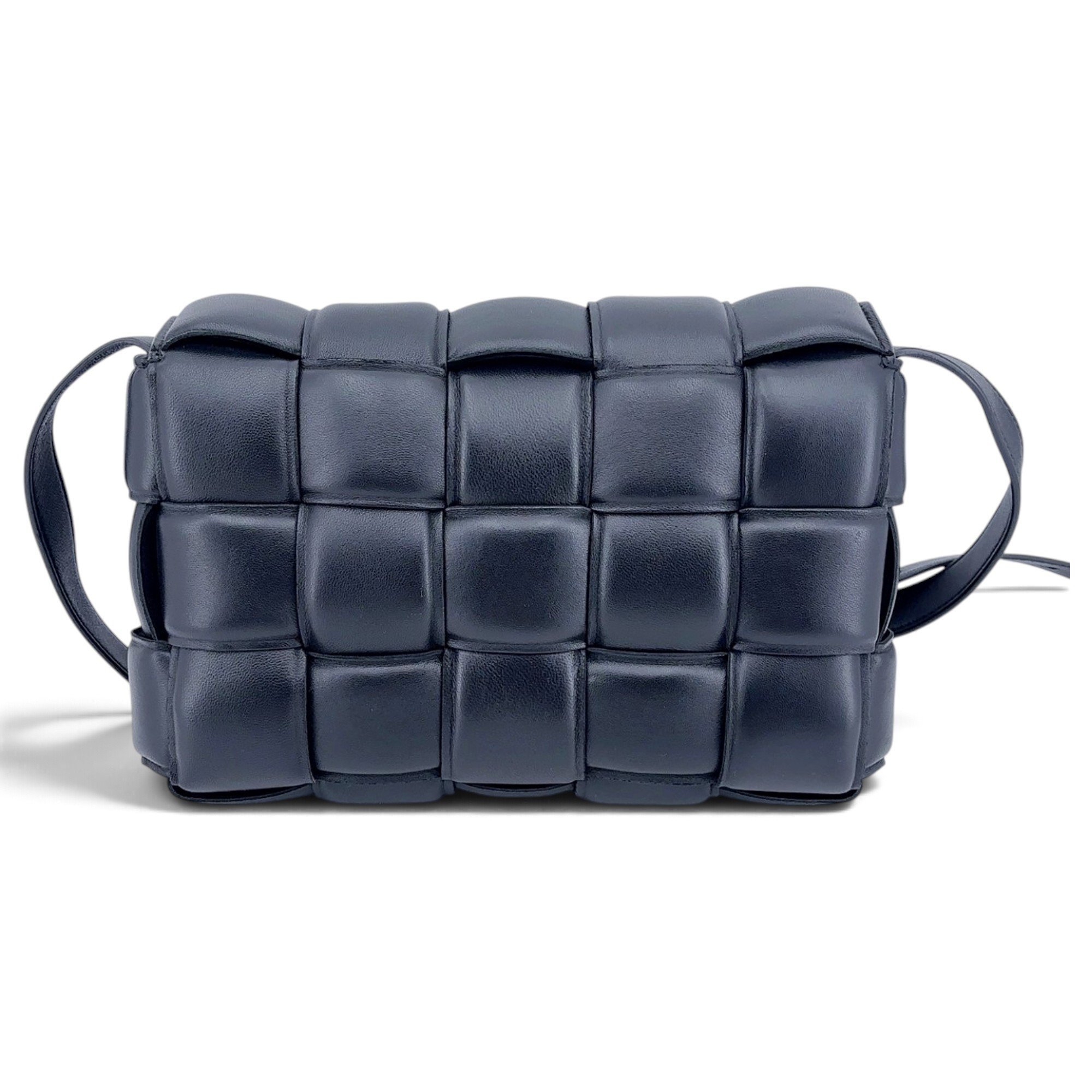 Cassette leather crossbody bag