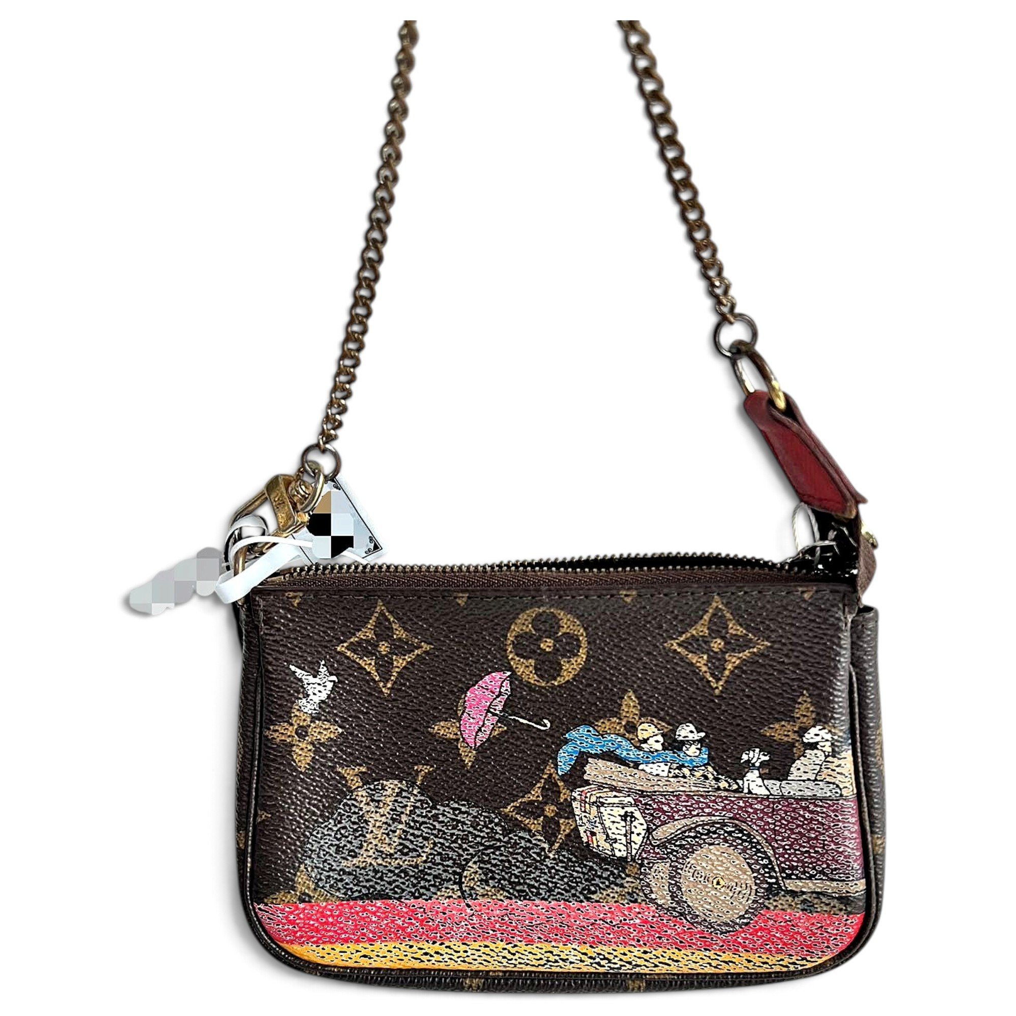 Leather handbag