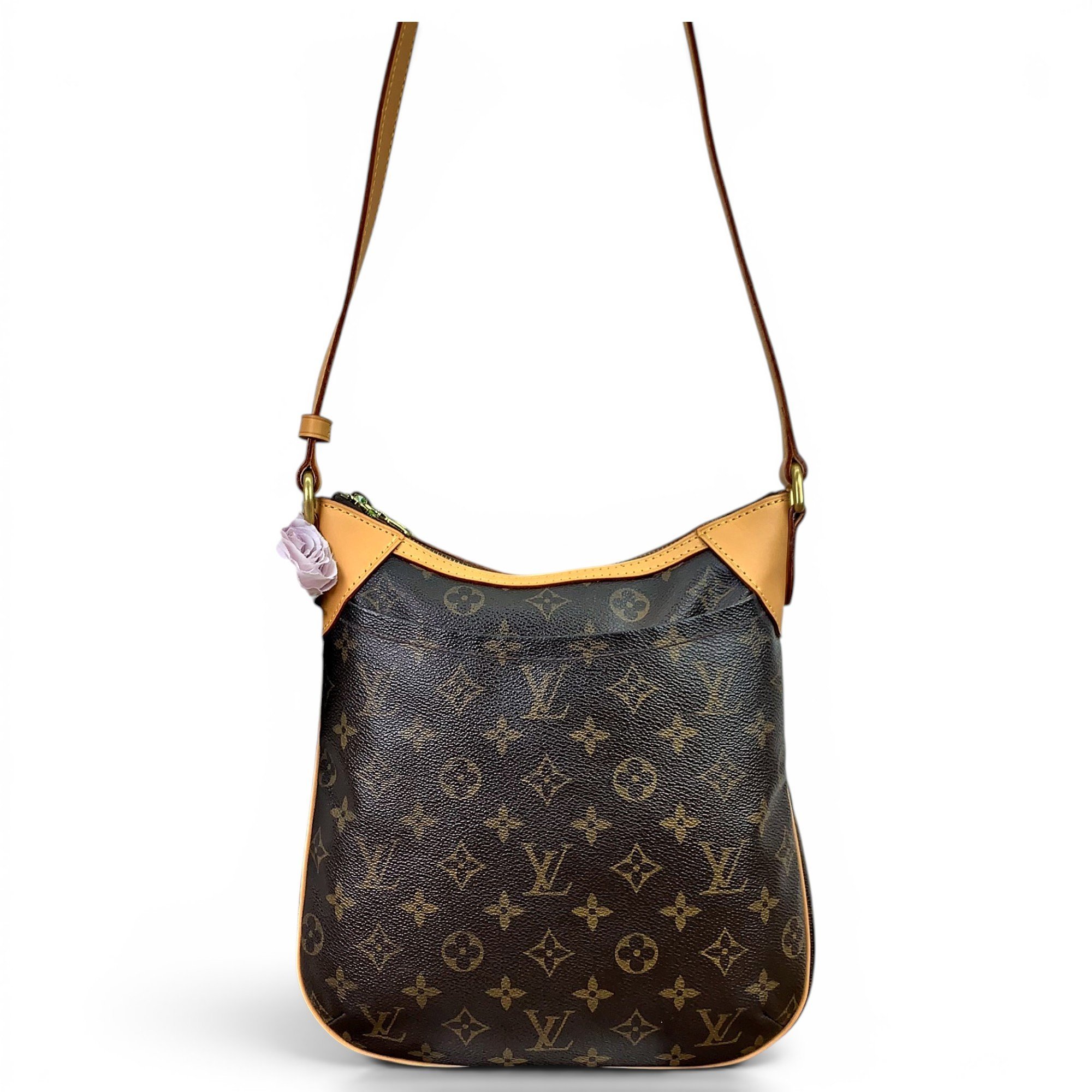 Odéon leather crossbody bag