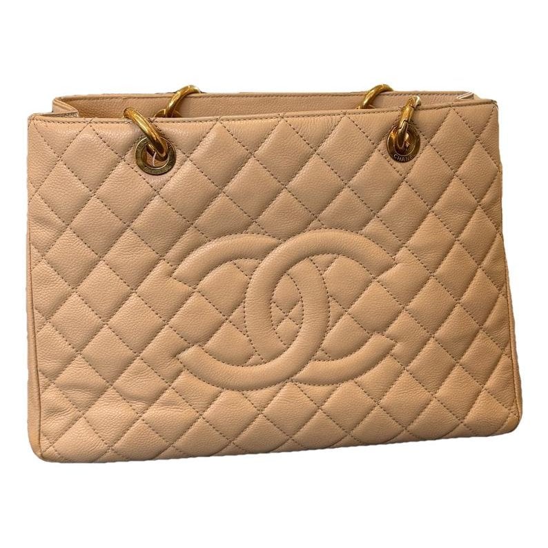 Grand shopping leather tote