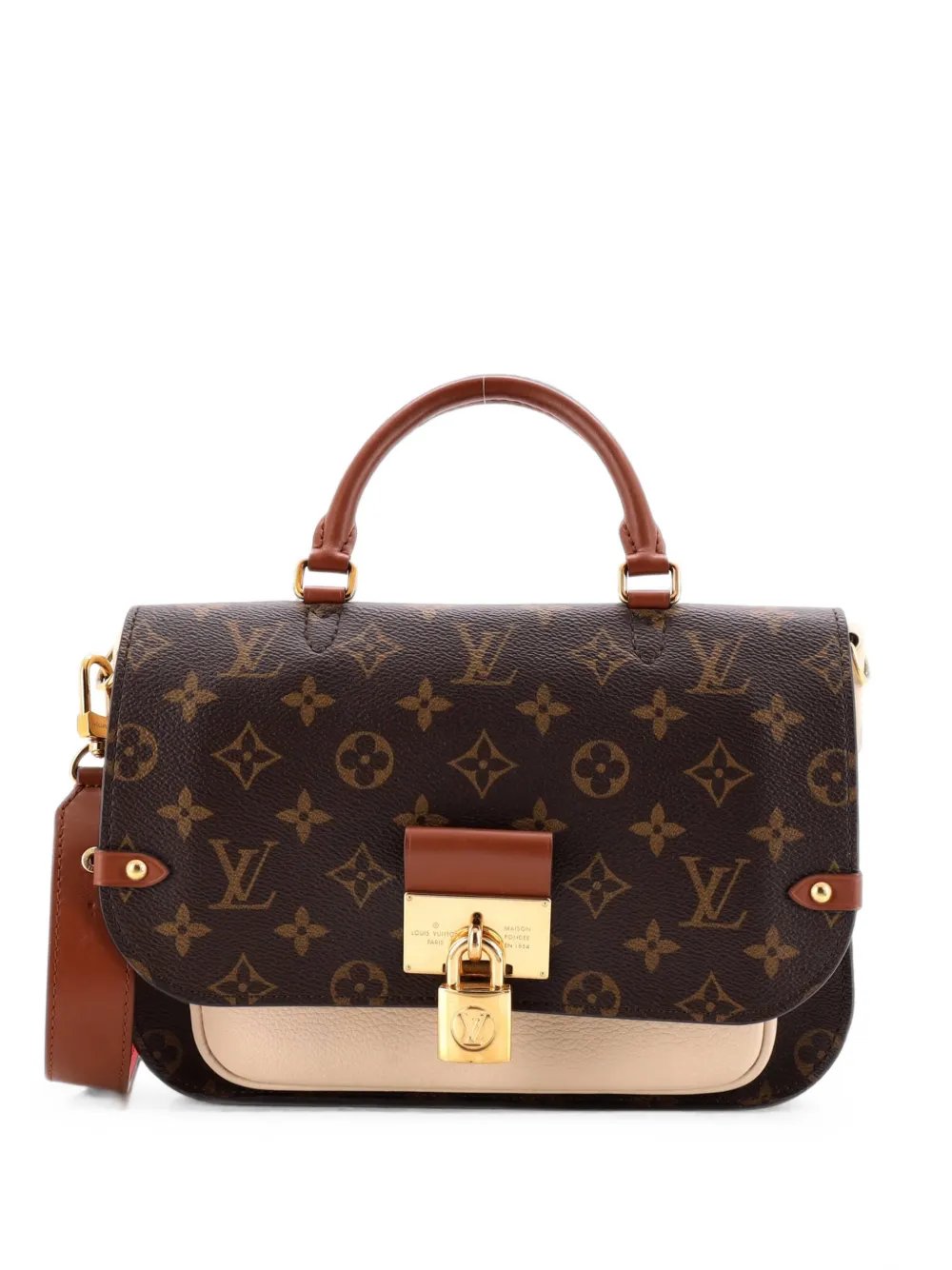 Vaugirard Handbag Monogram Canvas with Leather satchel