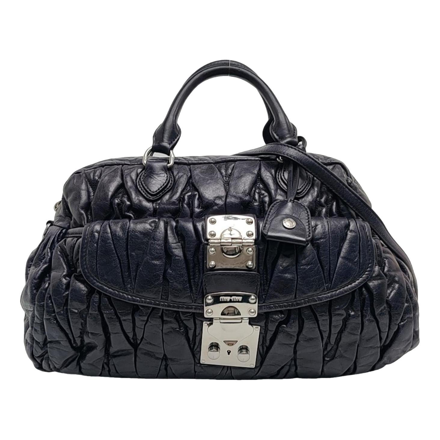 Leather handbag