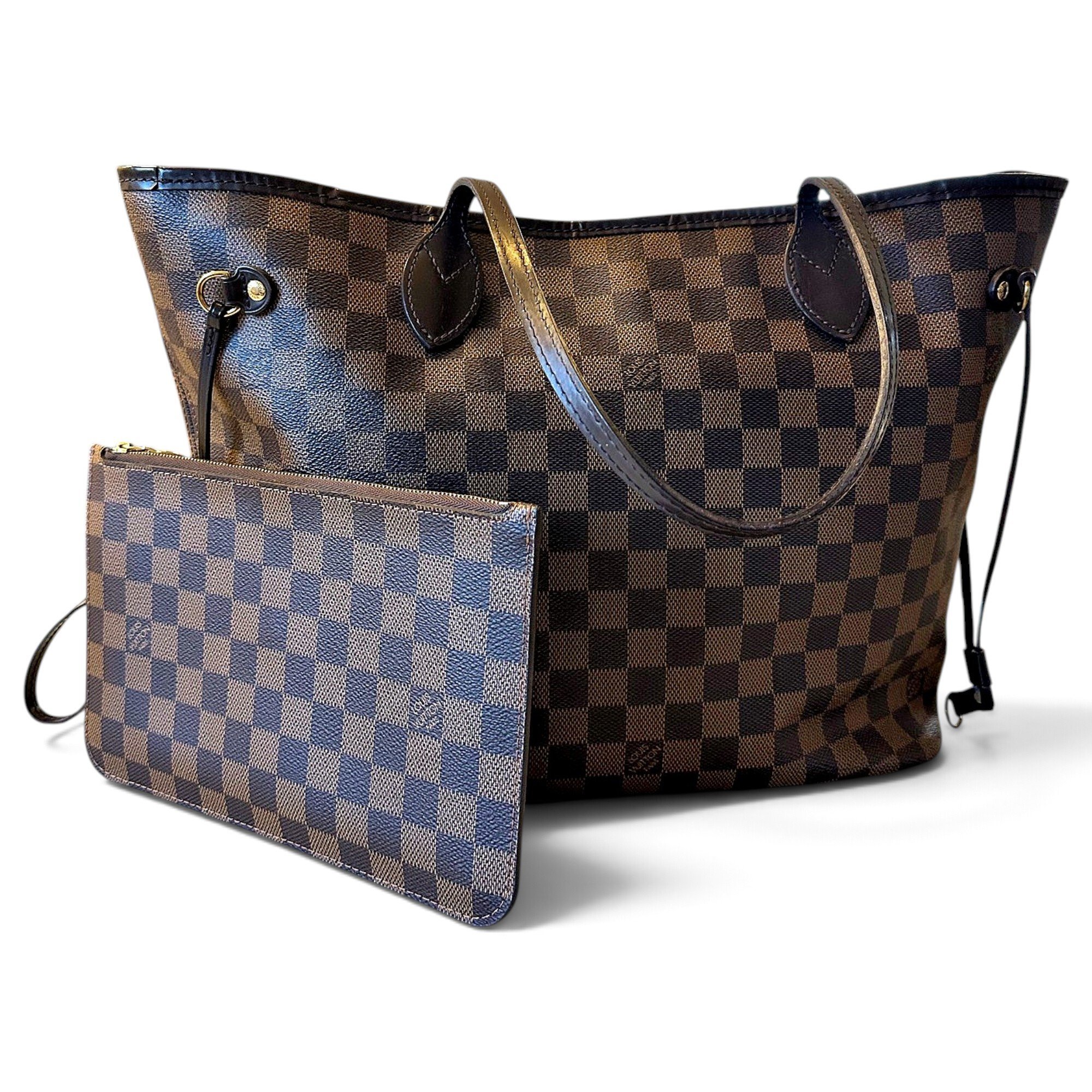 Neverfull leather tote