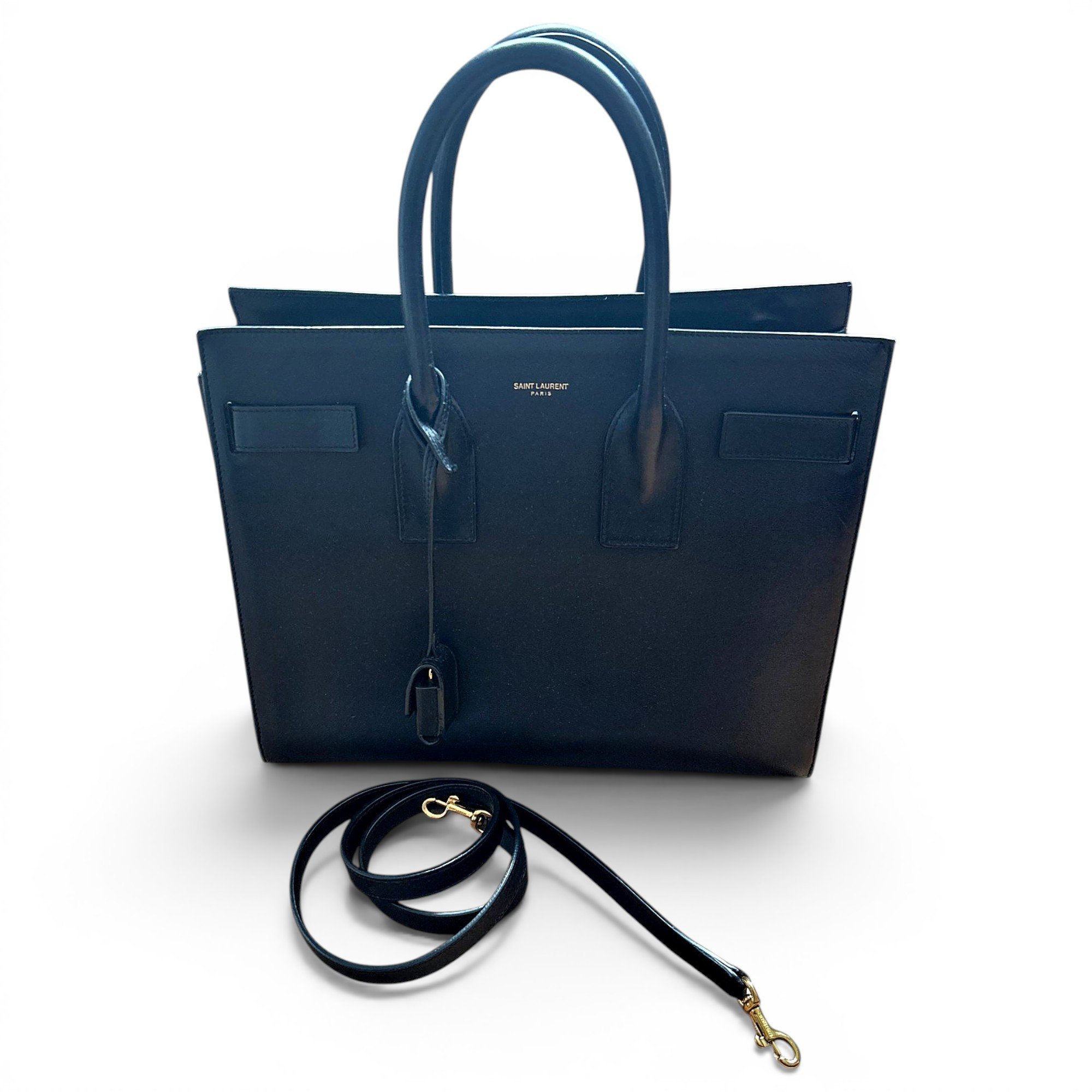 Saint Laurent Sac de Jour leather satchel