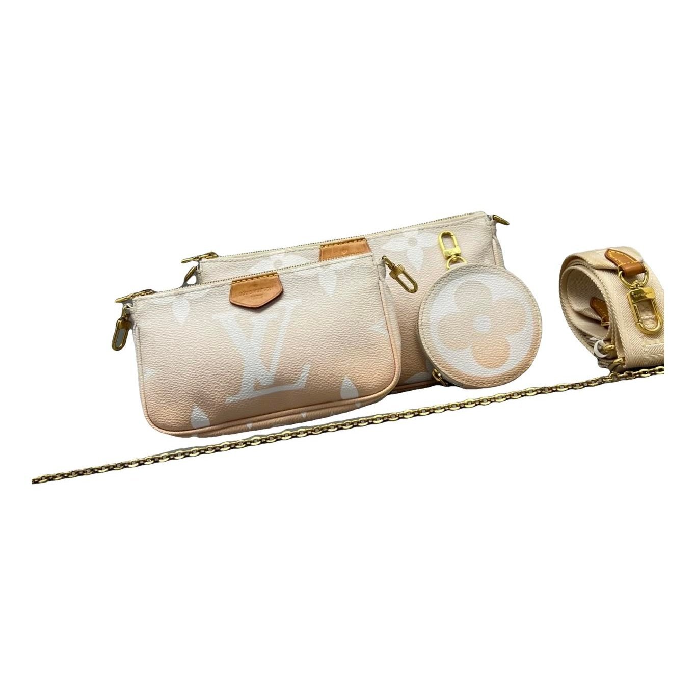 Multi Pochette Accessoires leather handbag