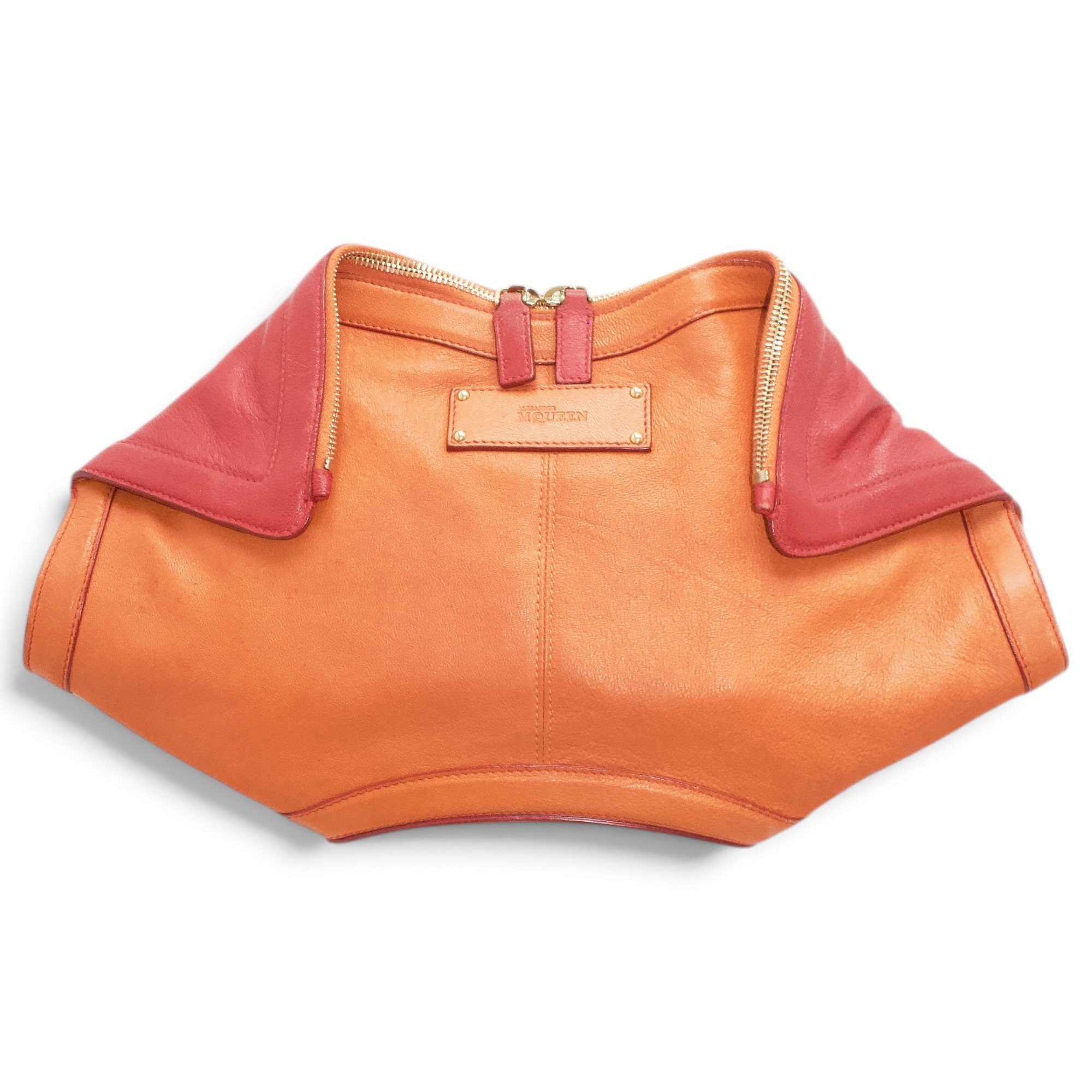 Alexander McQueen Manta leather handbag