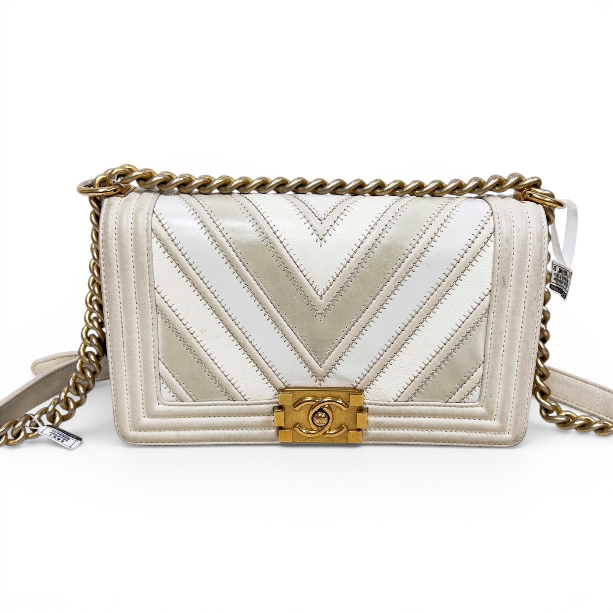 Boy leather crossbody bag
