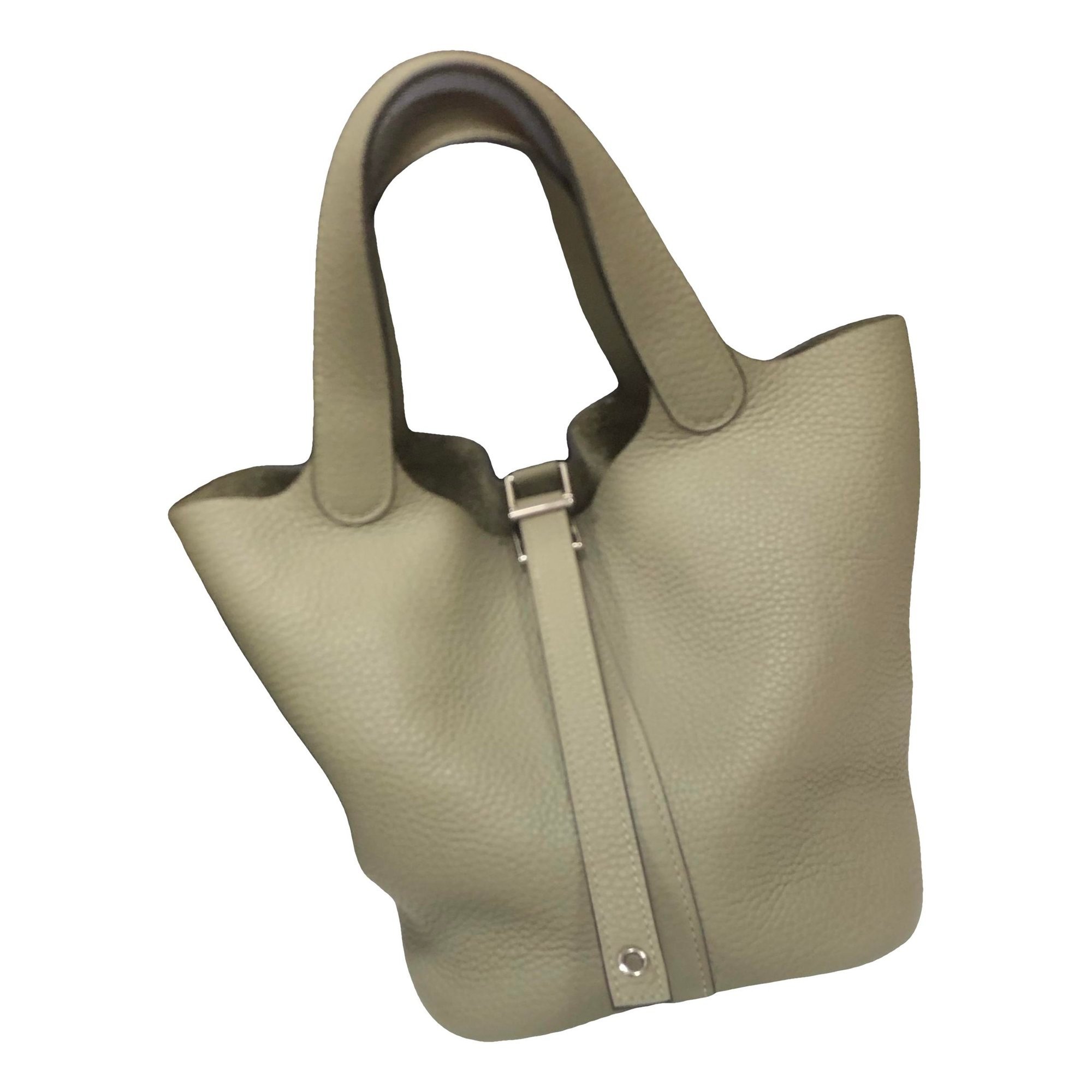 Picotin leather handbag