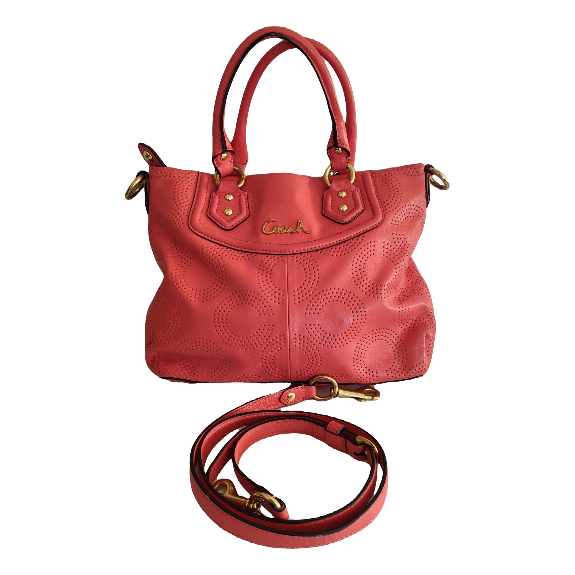 Leather handbag