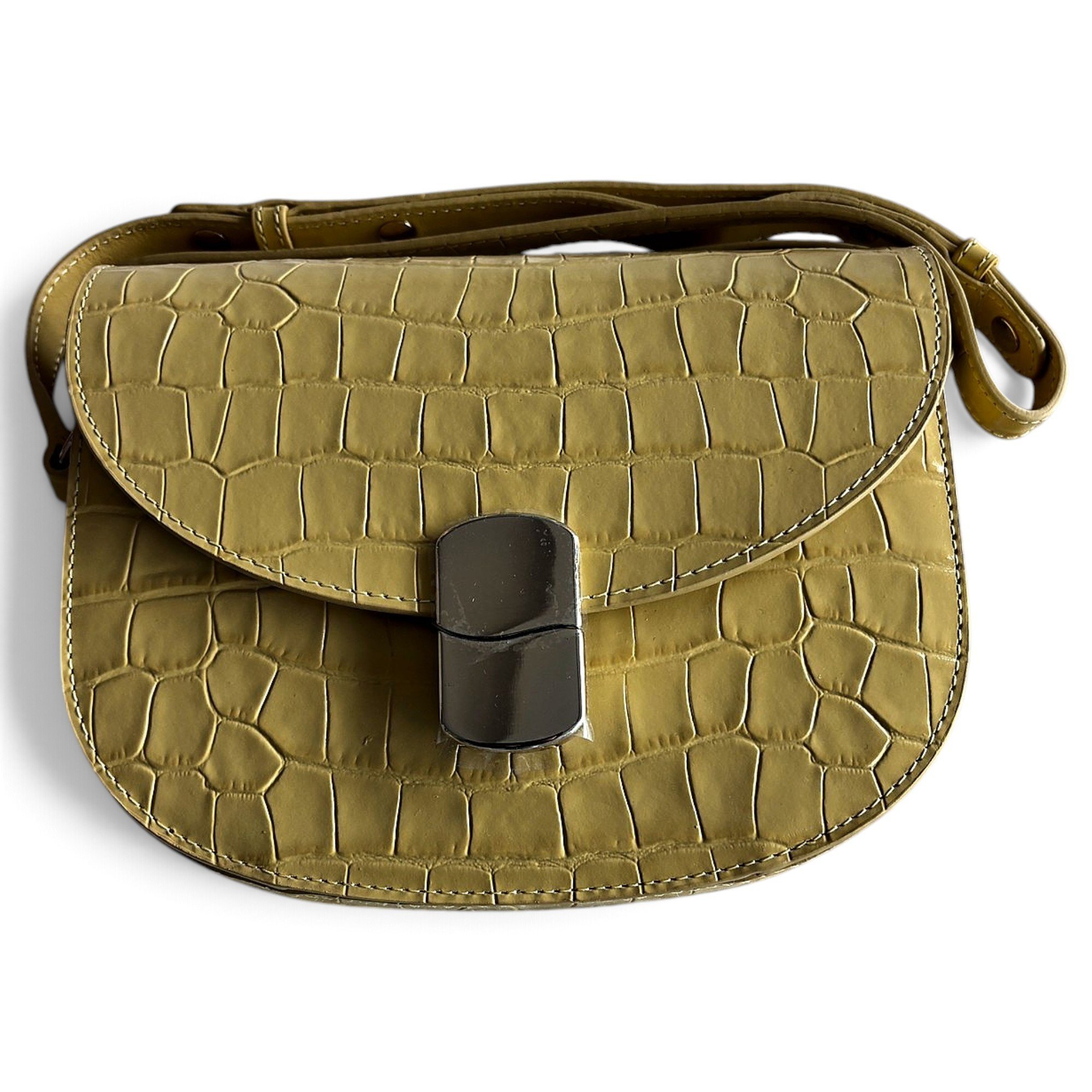 Claude leather crossbody bag