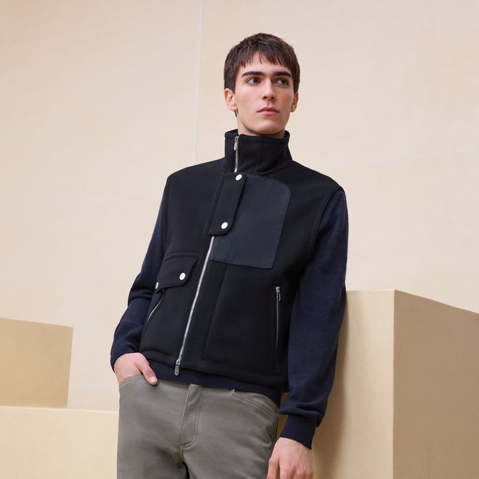 Marine "Poche a Cheval" Vest