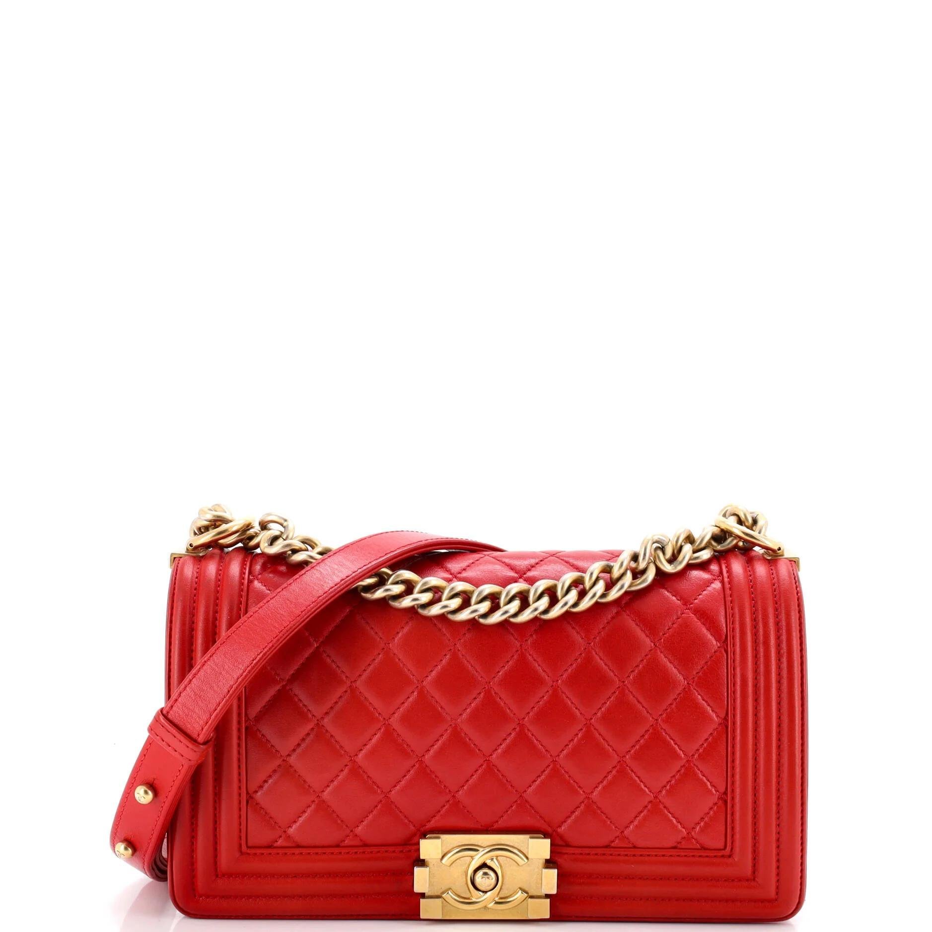 Boy leather handbag