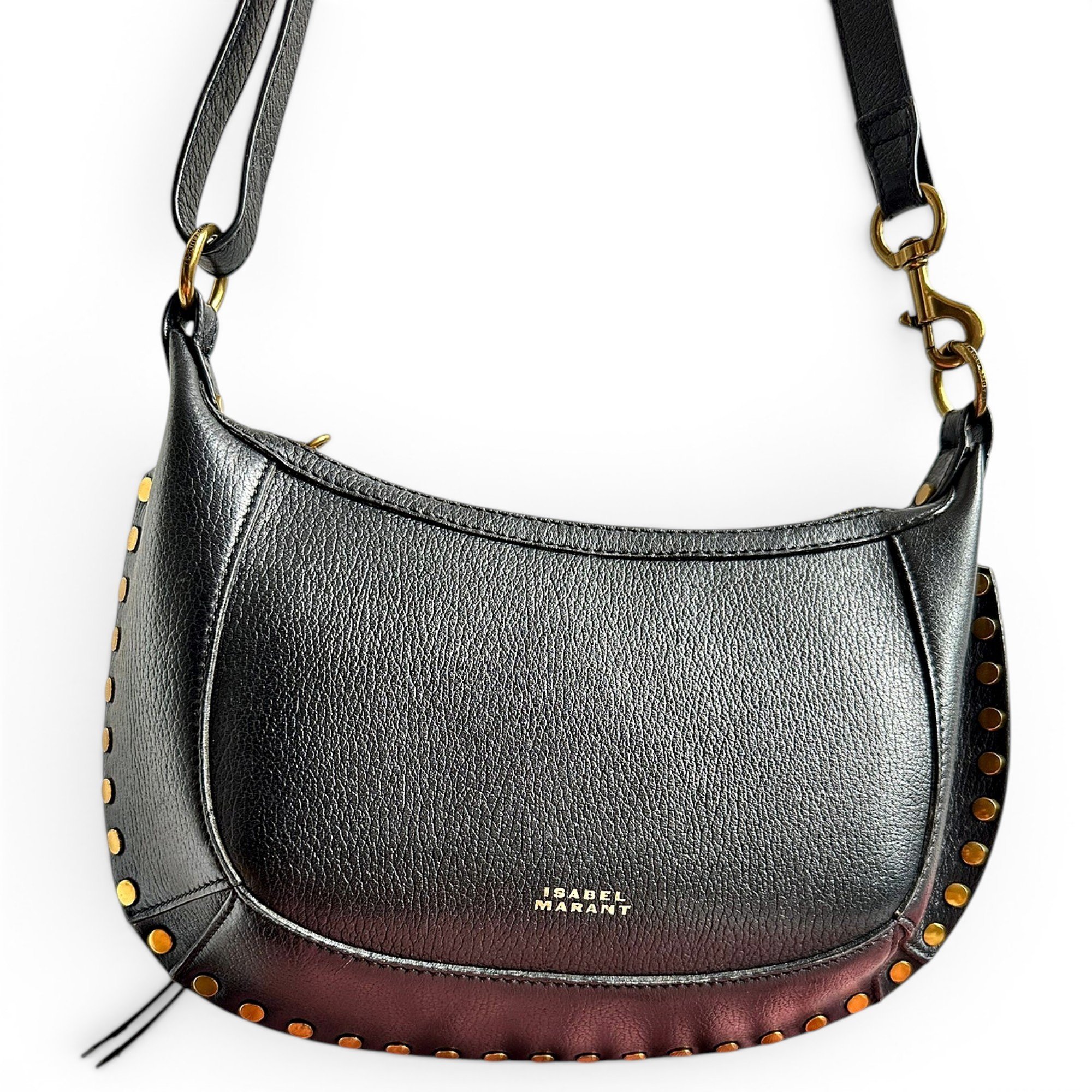Oskan Moon leather handbag