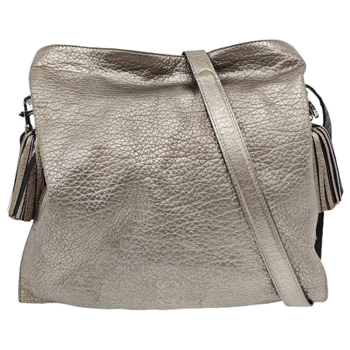 Flamenco leather crossbody bag