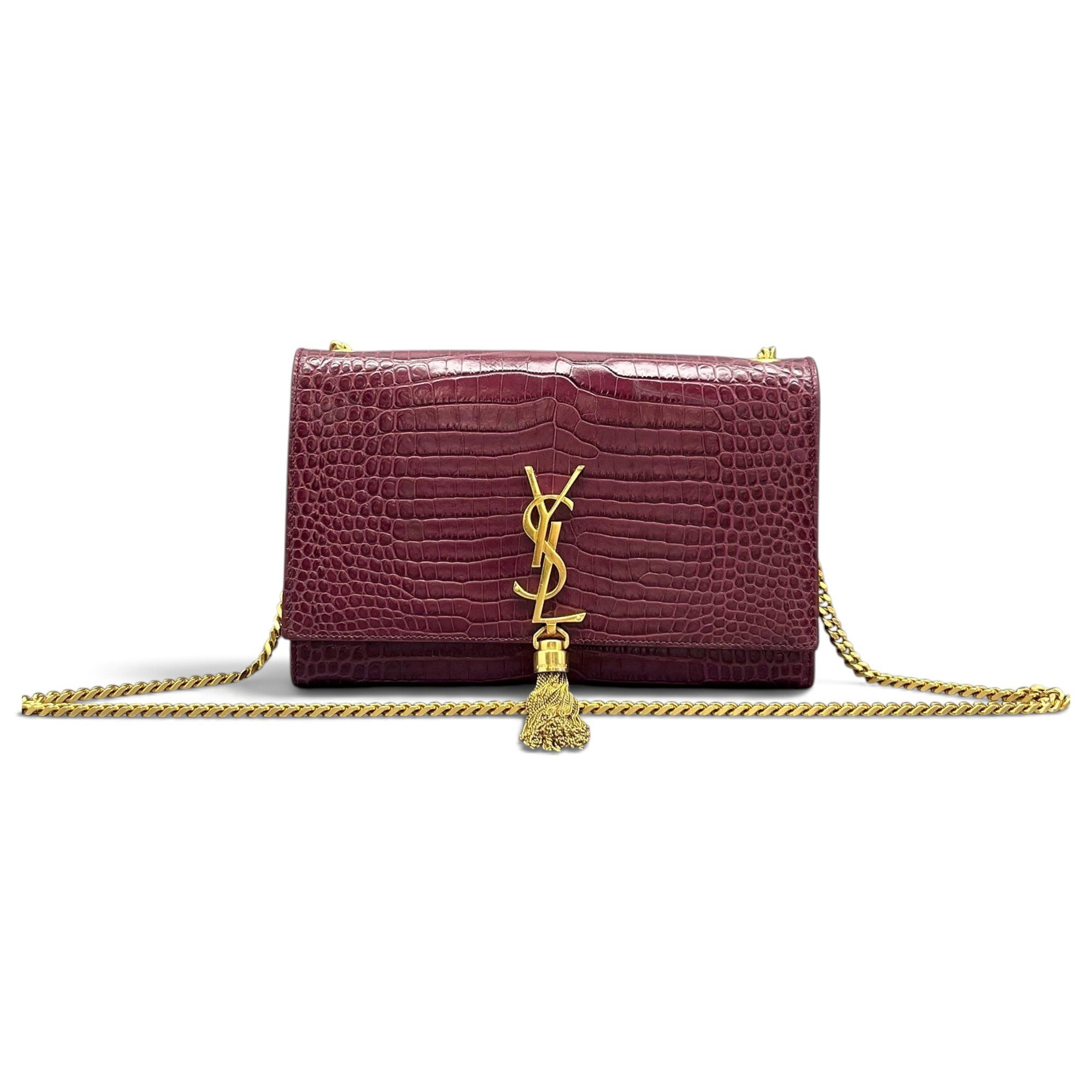 Pompom Kate leather handbag