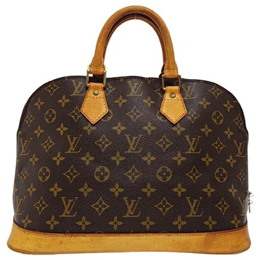 Alma leather handbag