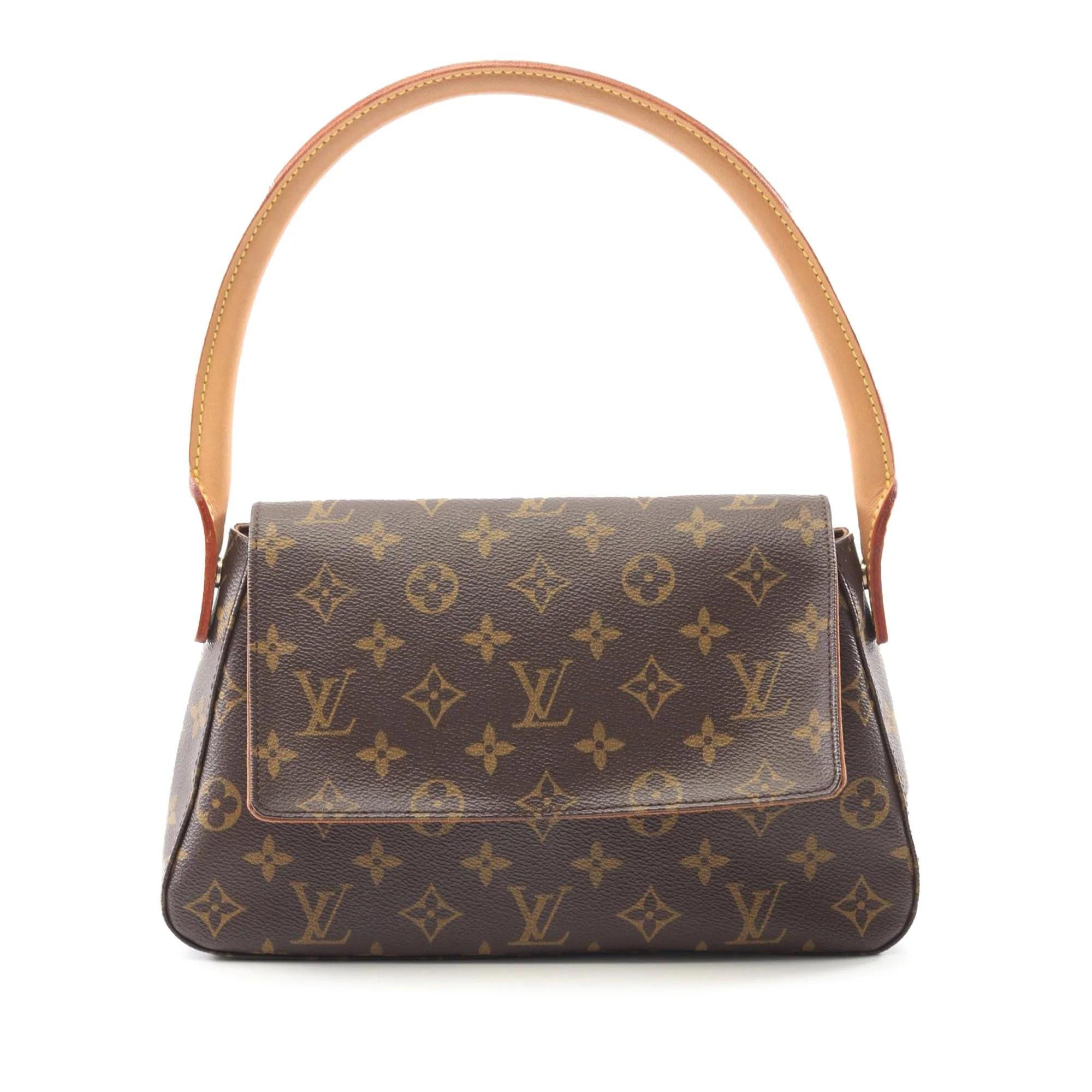 Looping cloth handbag