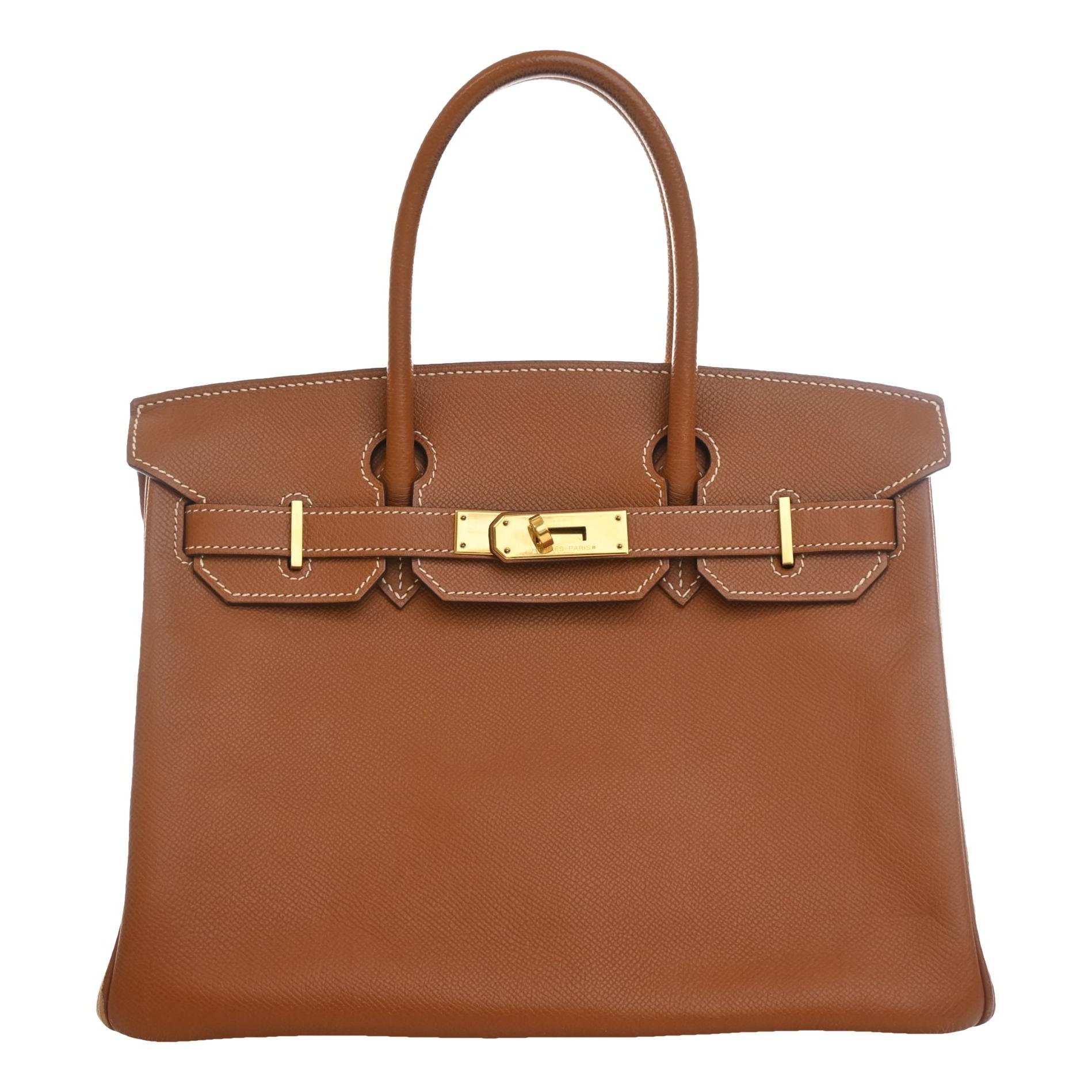 Birkin 30 leather tote