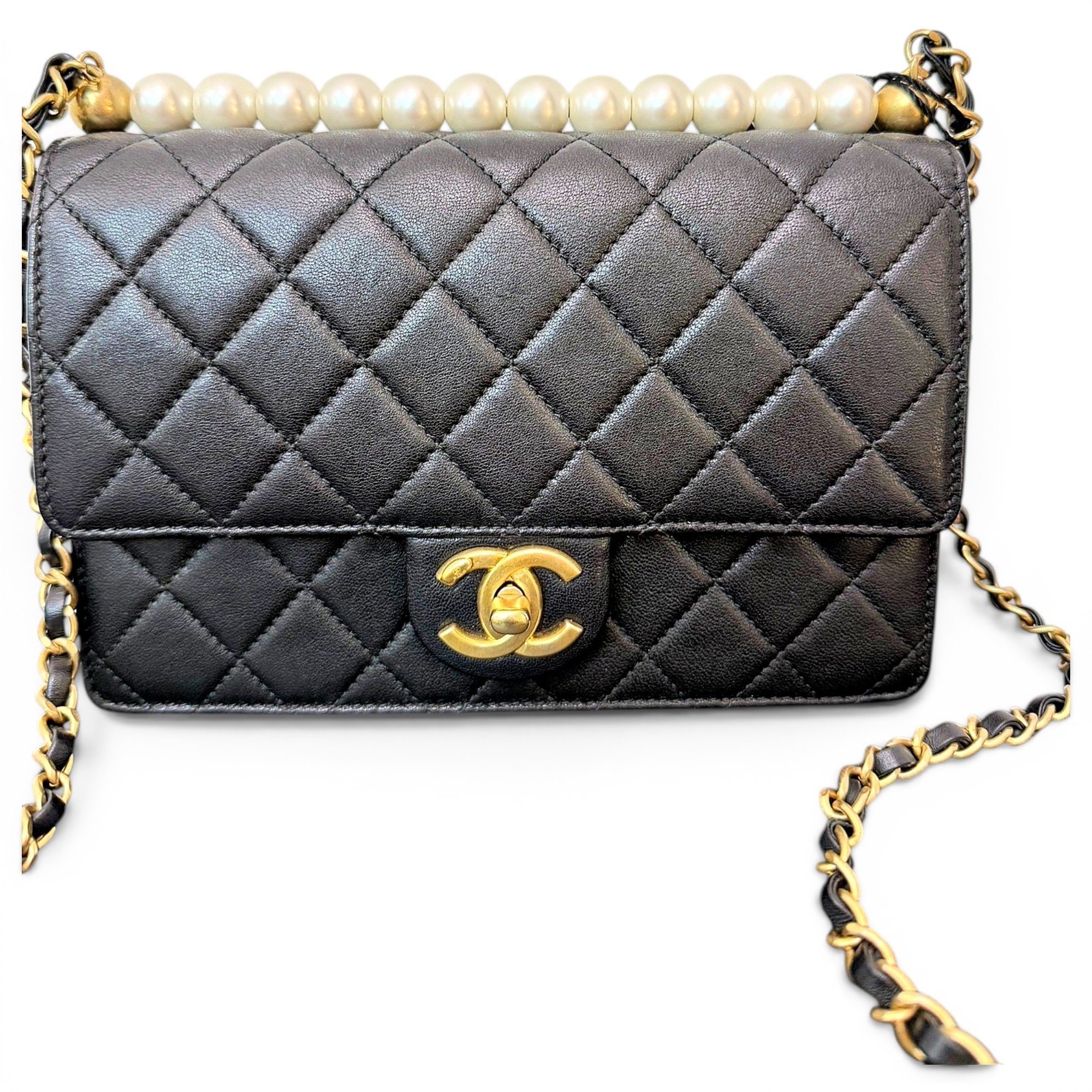 Leather handbag