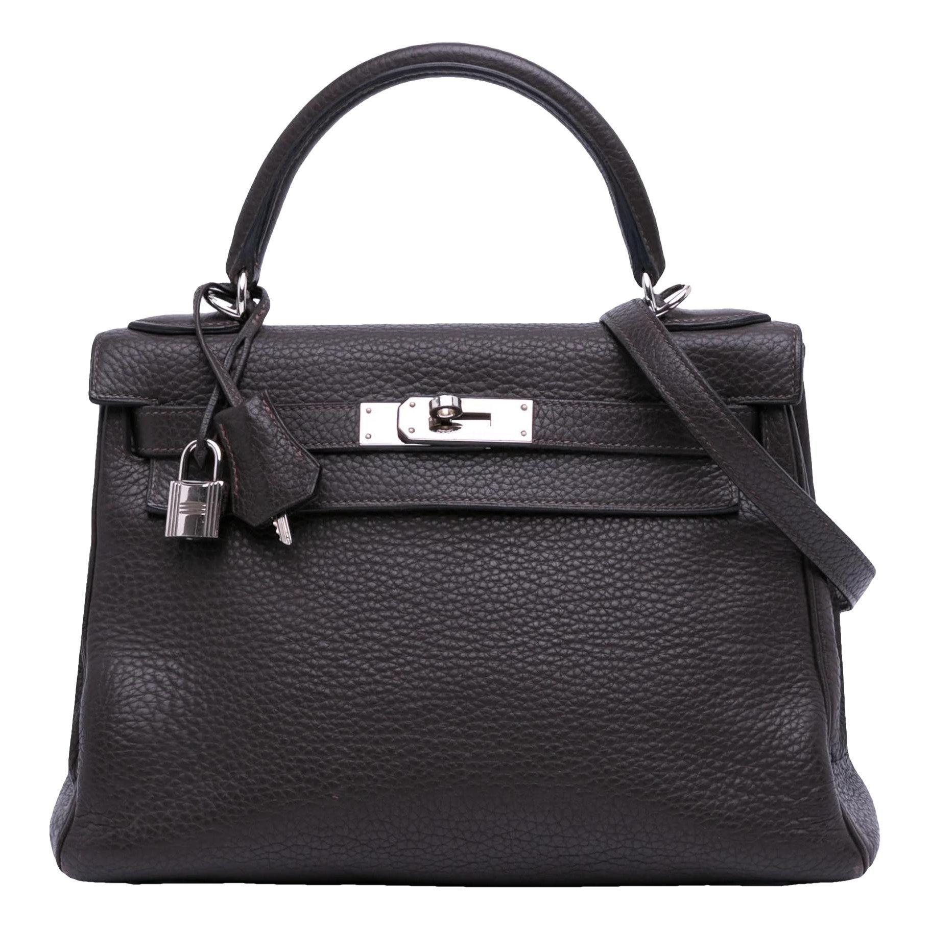 Hermes Kelly 28 Handbag Togo Leather 2009