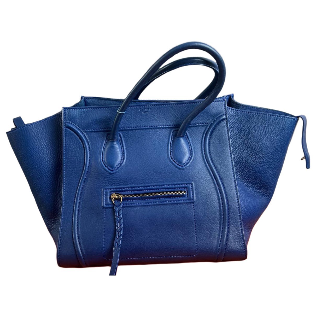 Luggage leather handbag