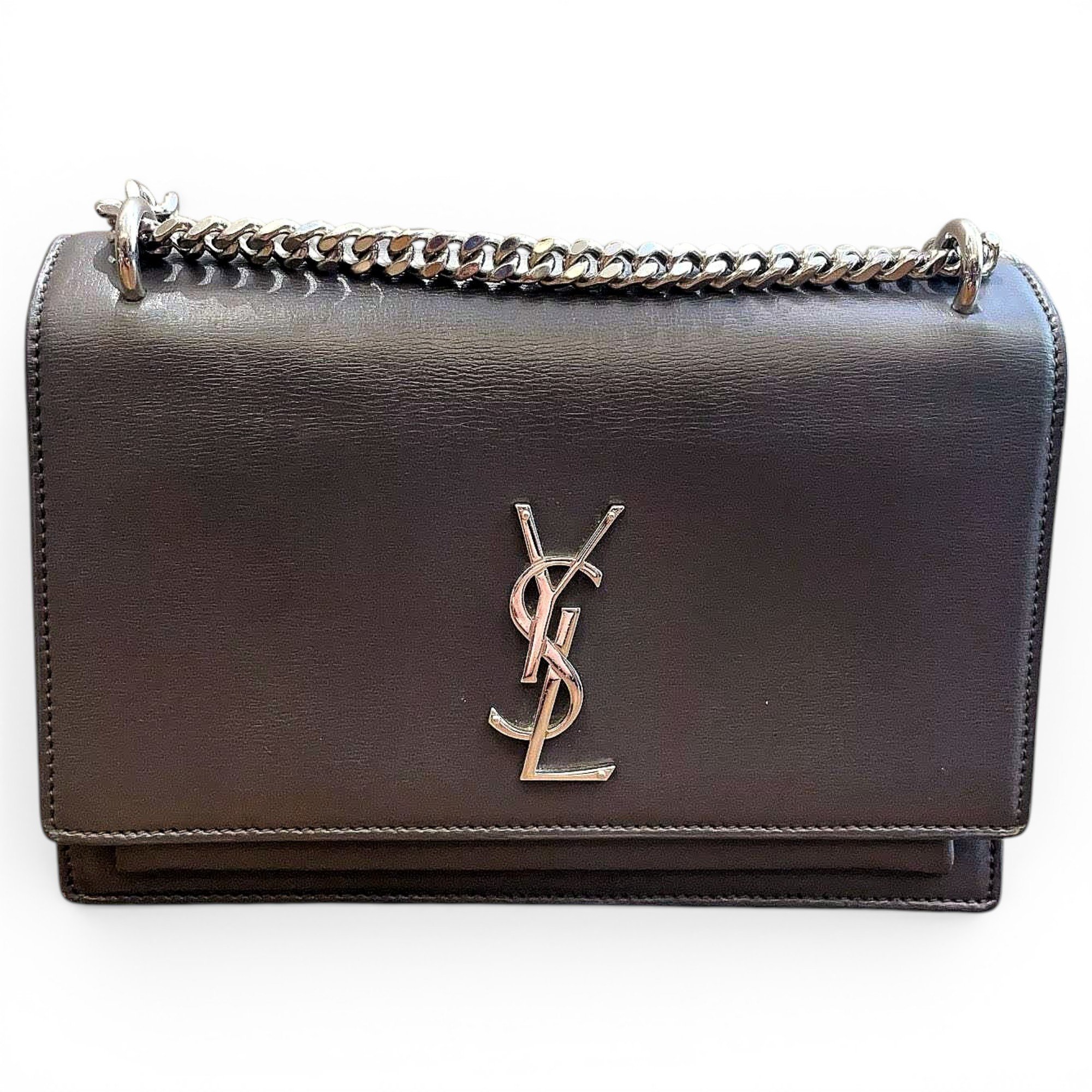 Sunset leather handbag