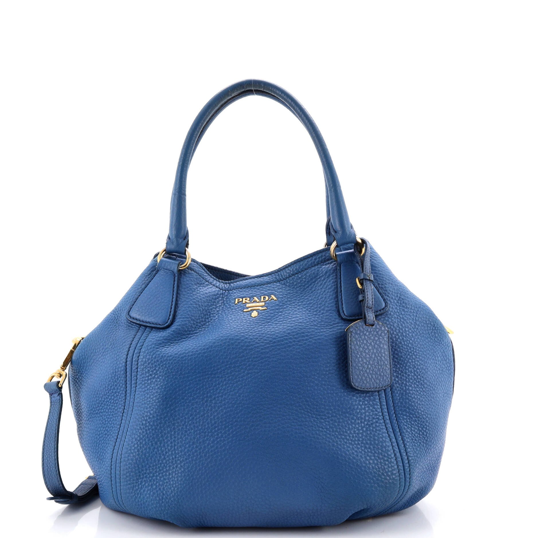 Convertible Shopper Tote Vitello Daino Large