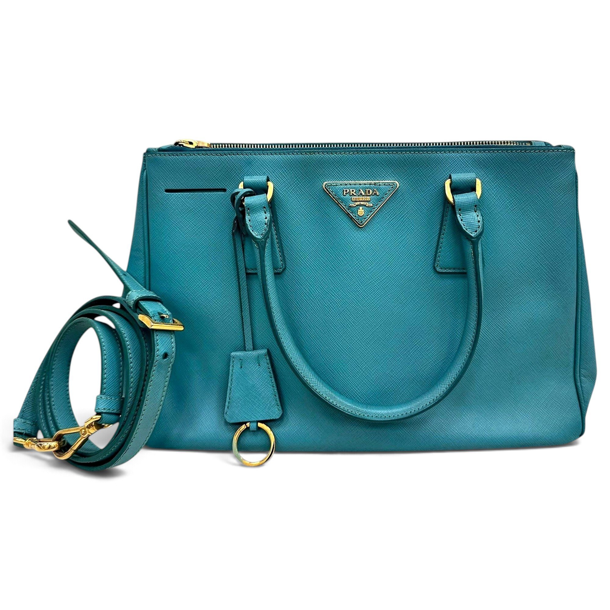 Galleria leather handbag