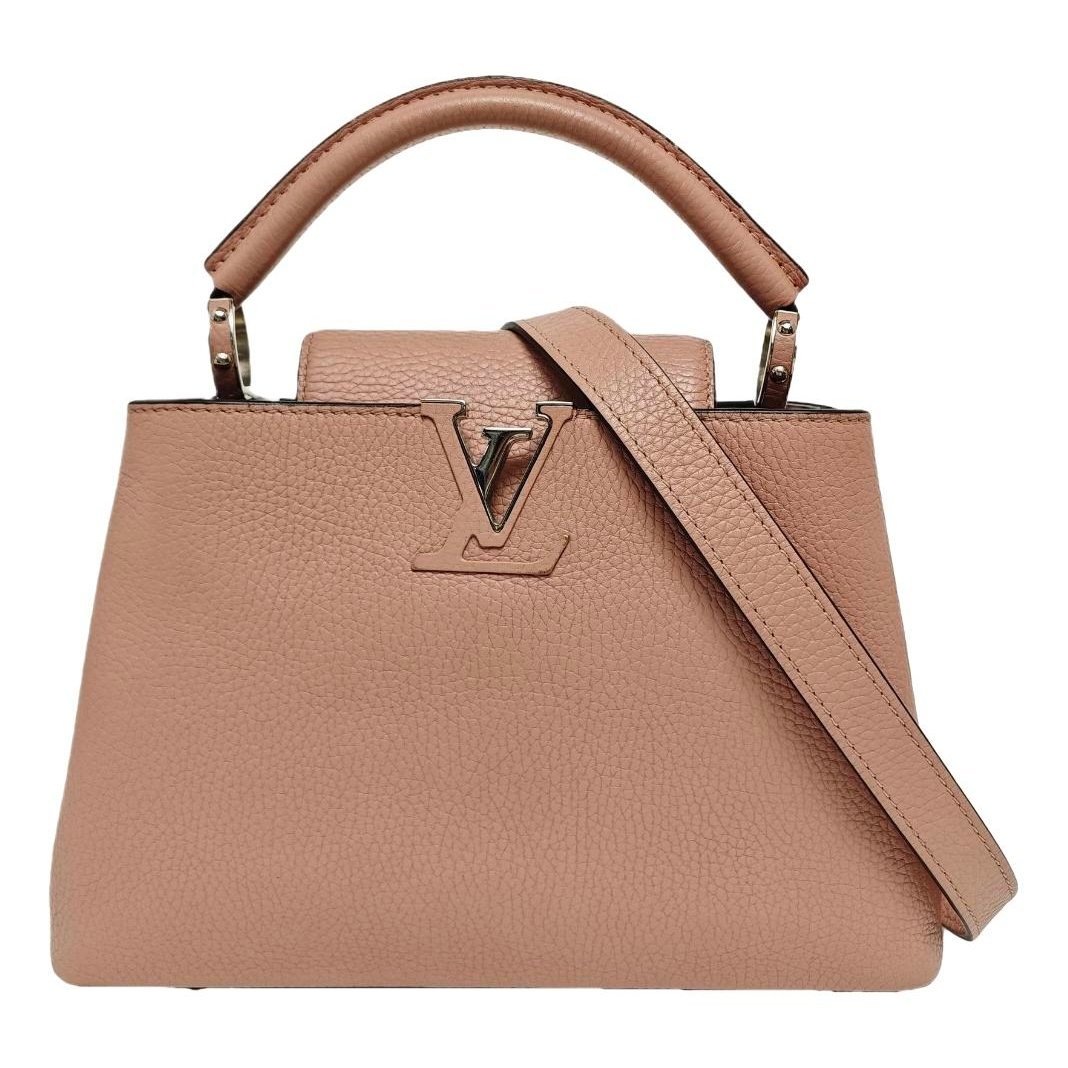 Capucines leather handbag