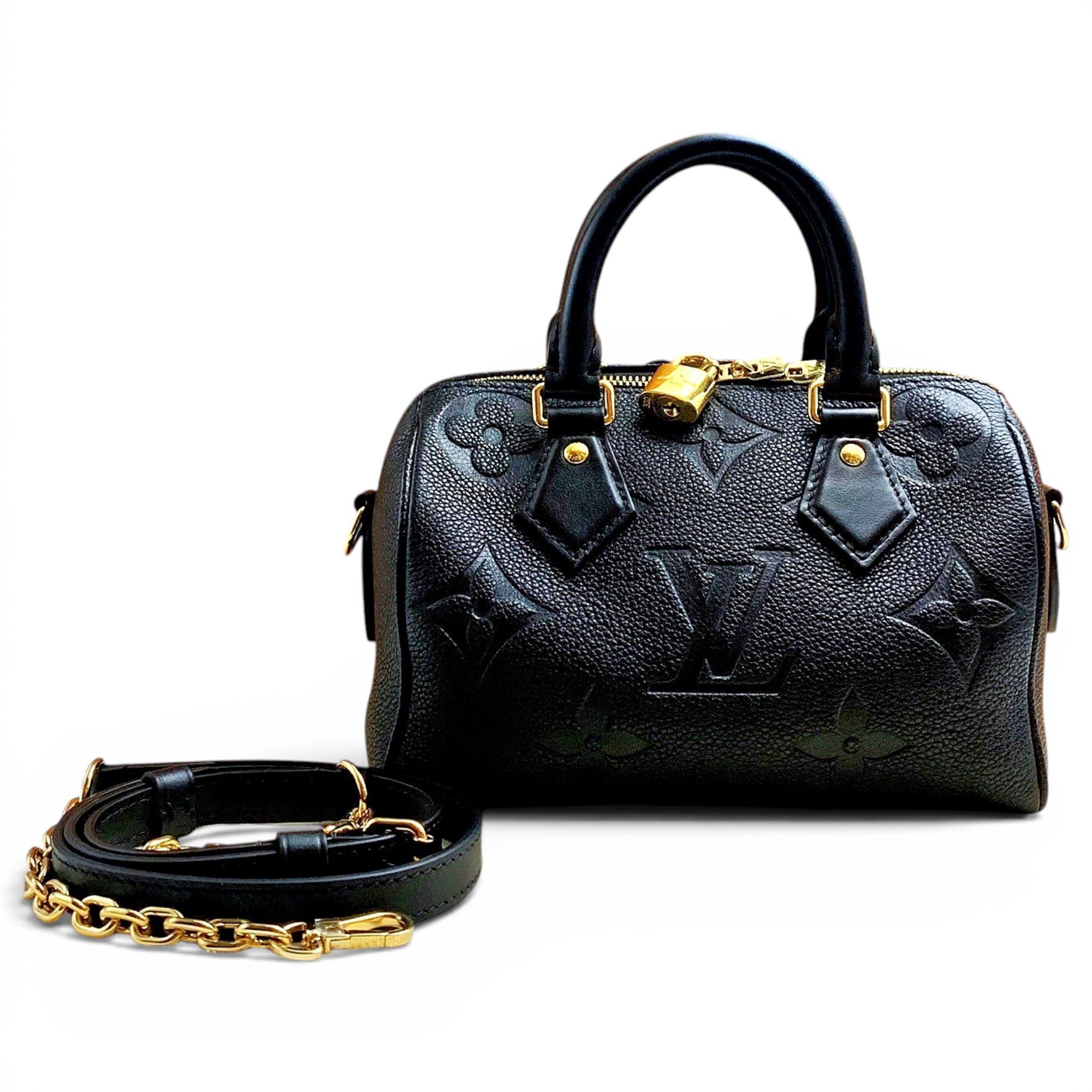 Speedy Bandoulière leather handbag