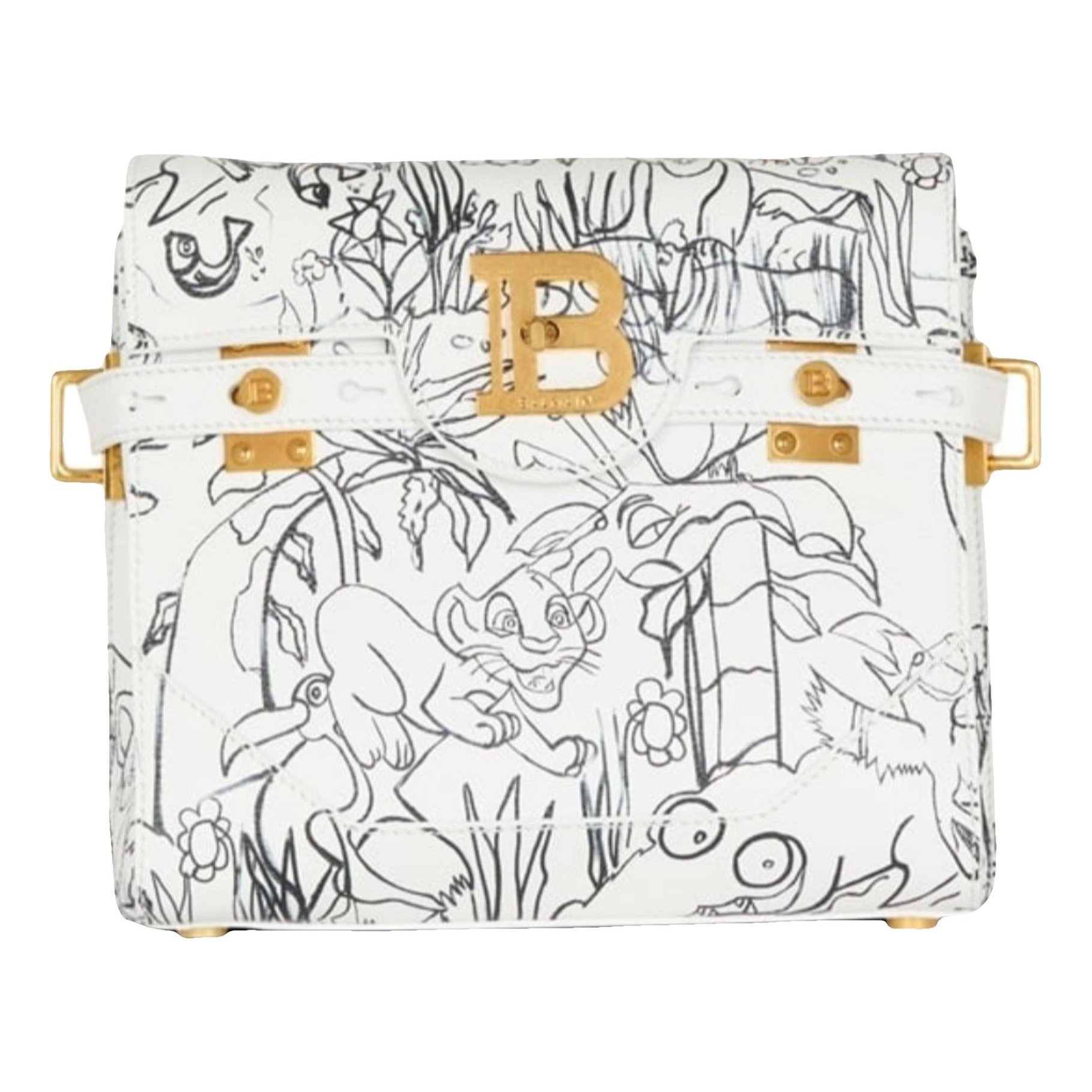 Balmain BBuzz leather handbag