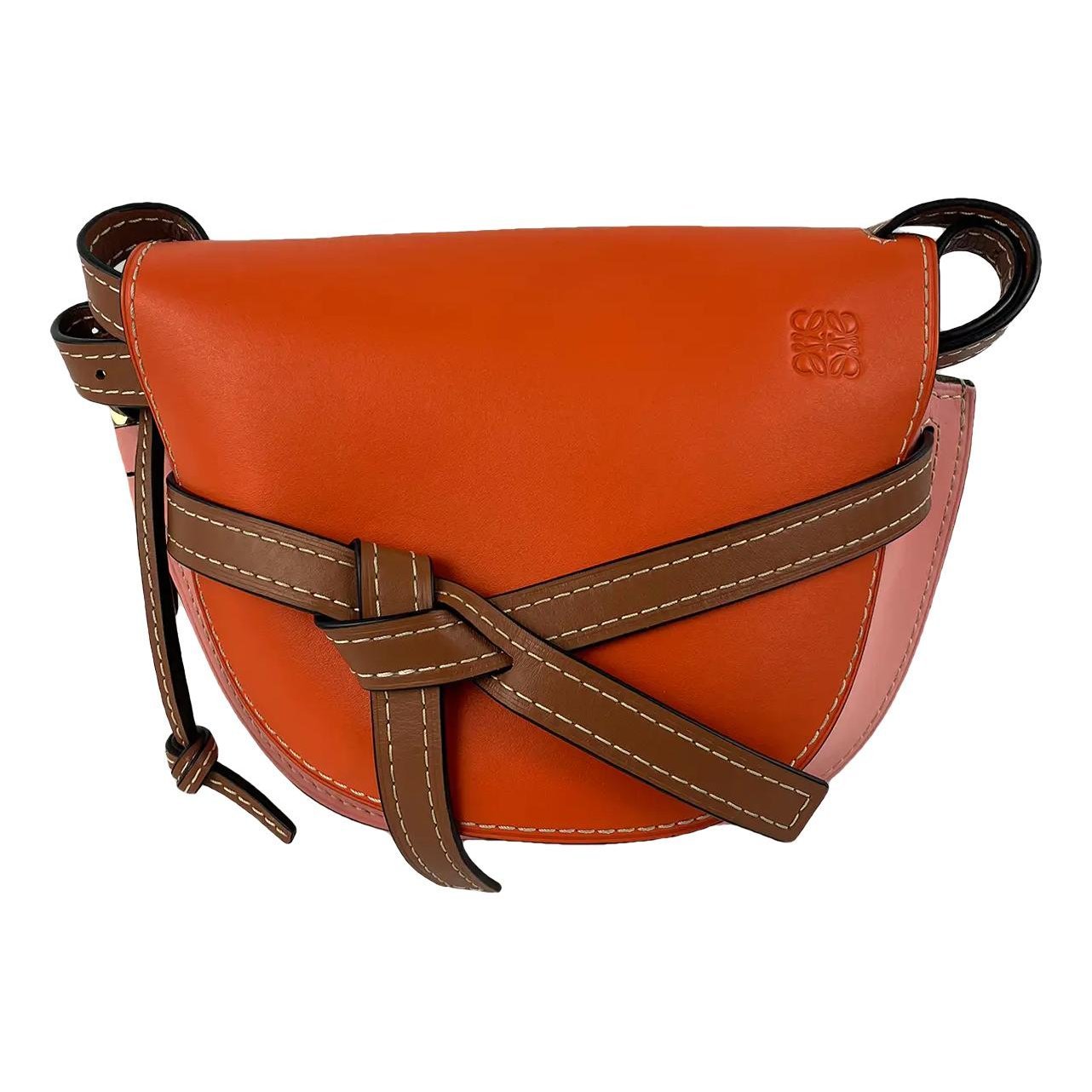 Gate leather crossbody bag