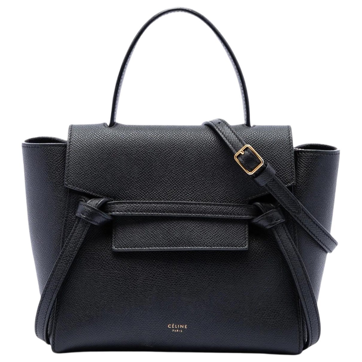 Belt leather satchel