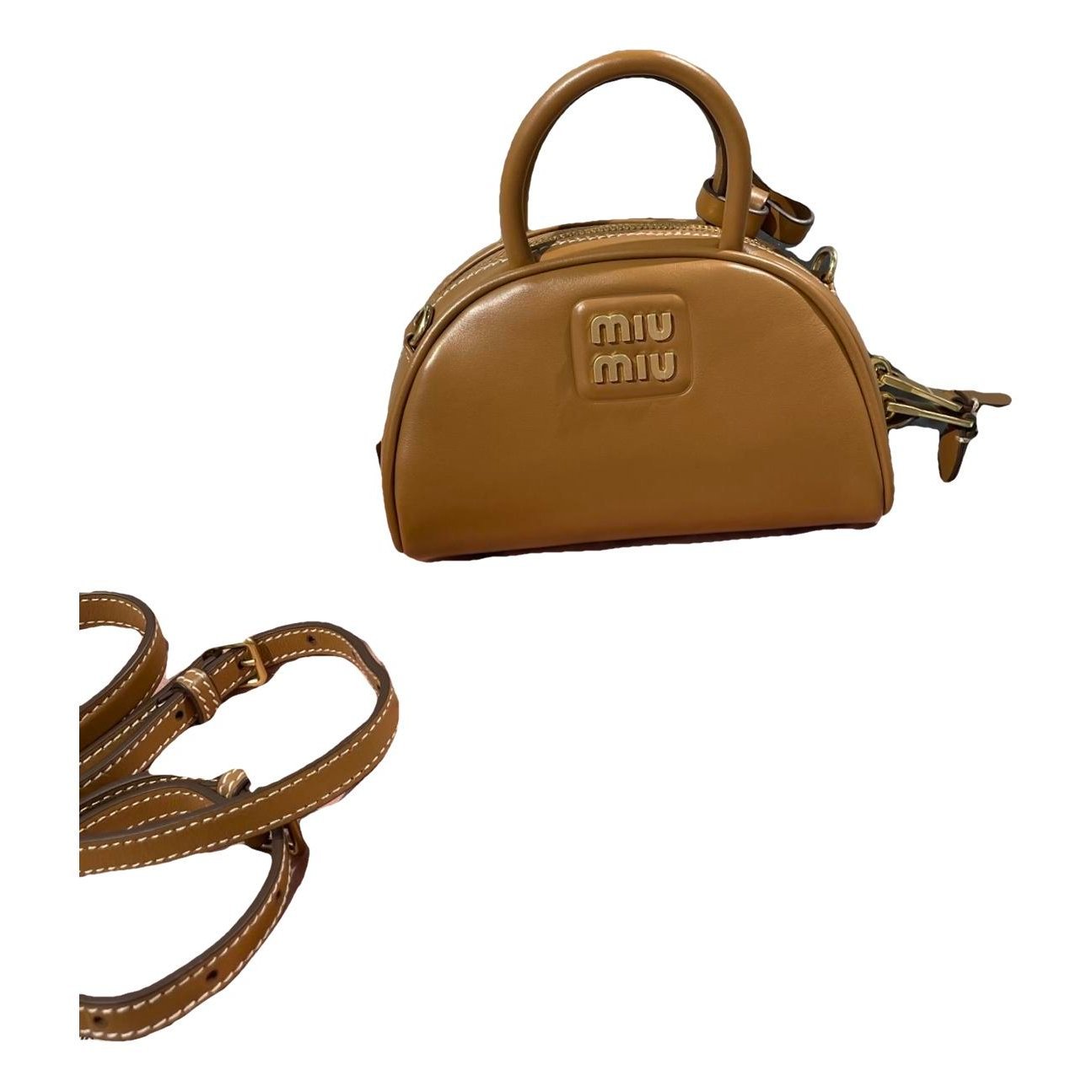 Arcadie leather handbag
