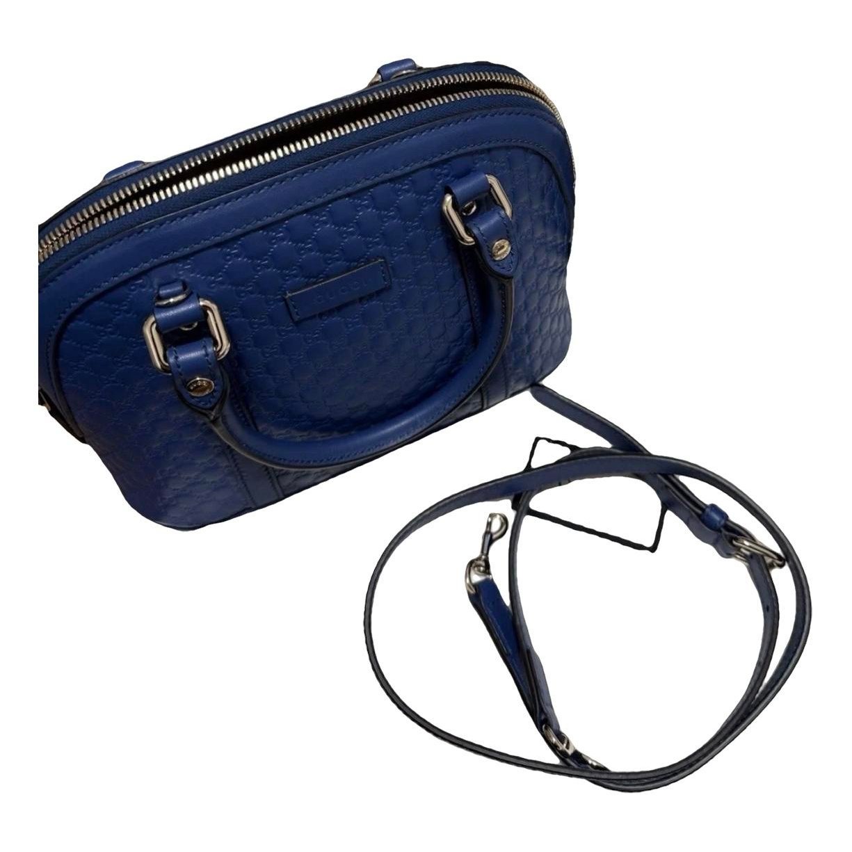 Dôme leather handbag