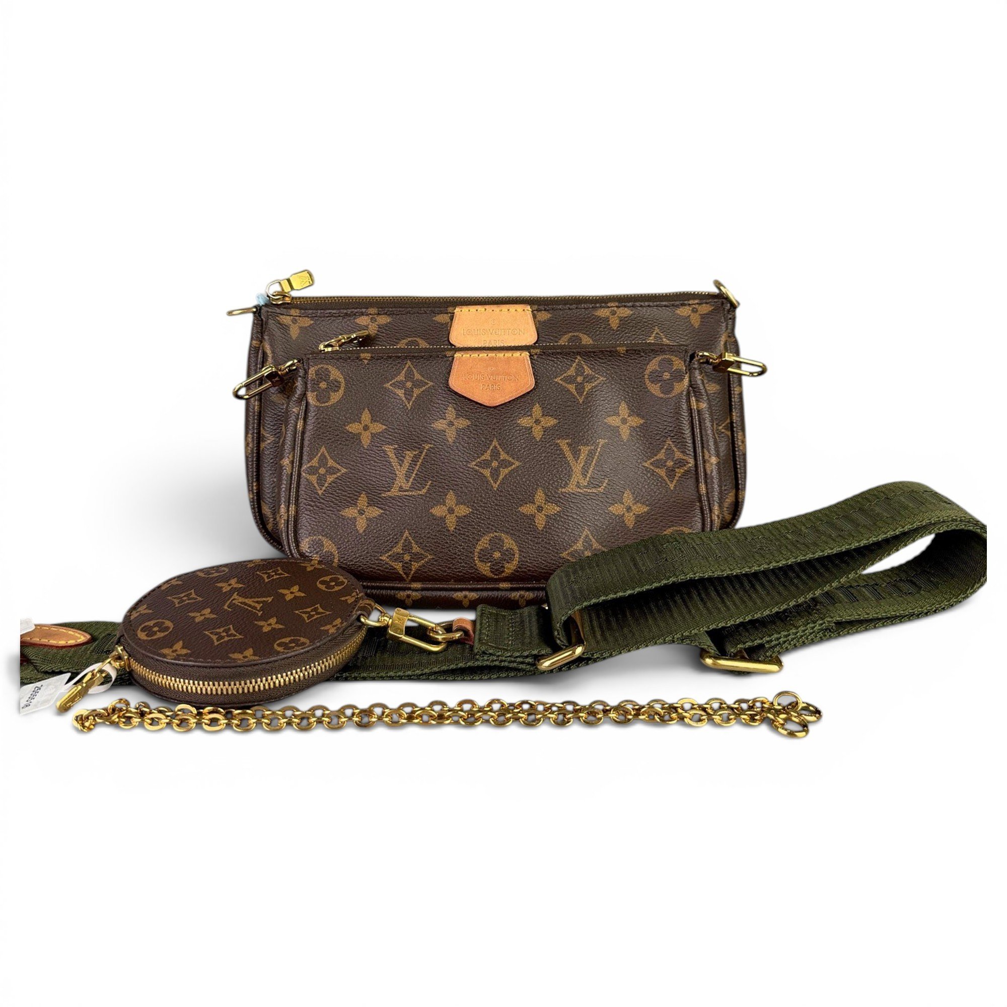 Multi Pochette Accessoires leather handbag