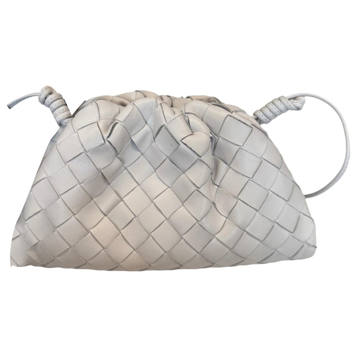 Pouch leather handbag