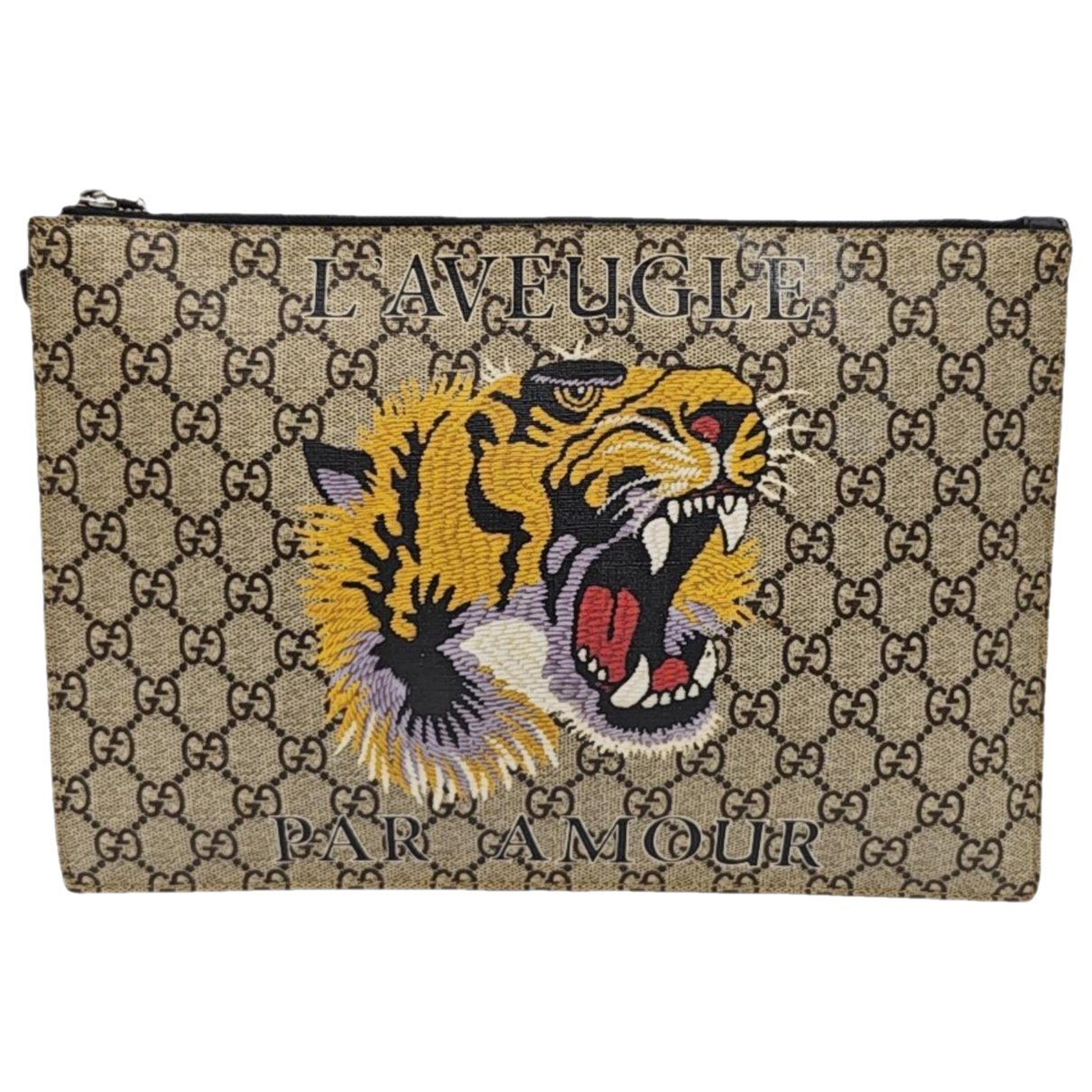 Ophidia GG Supreme leather handbag