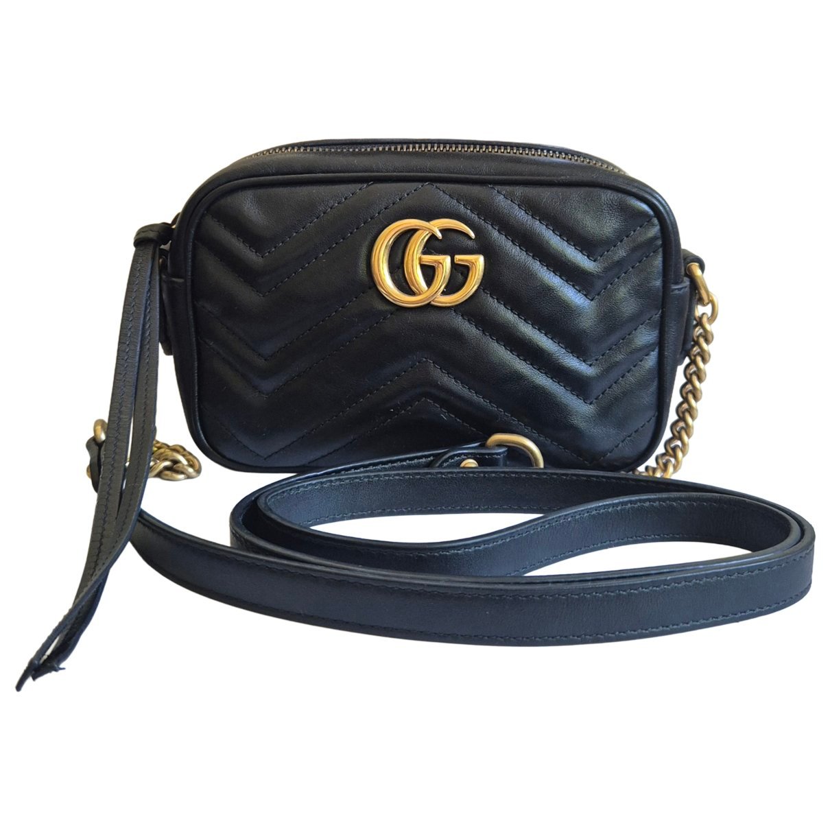 GG Marmont leather crossbody bag