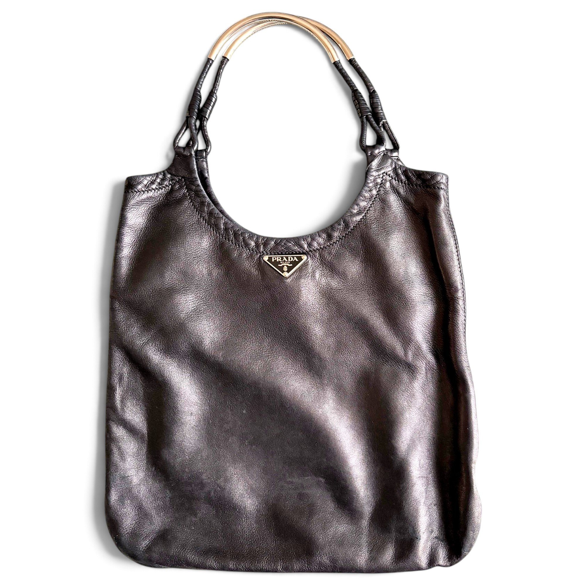 Leather handbag